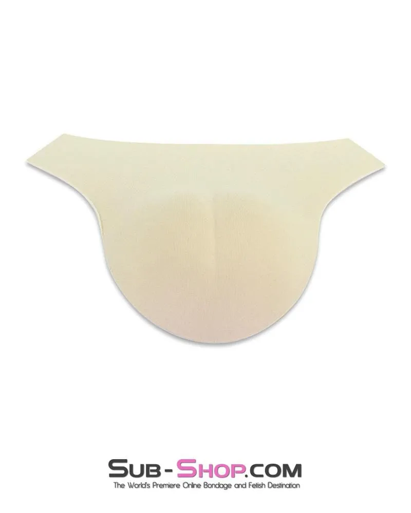 8826AE      Sissy Slave Pussy Natural Padded Fake Vagina Panty Insert