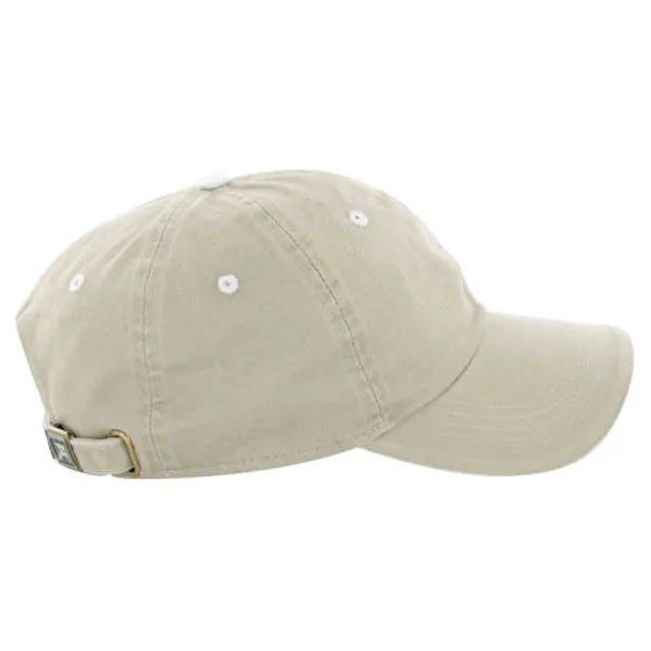 AHEAD Khaki/Vintage White Classic Cut Sandwich Brim Cap