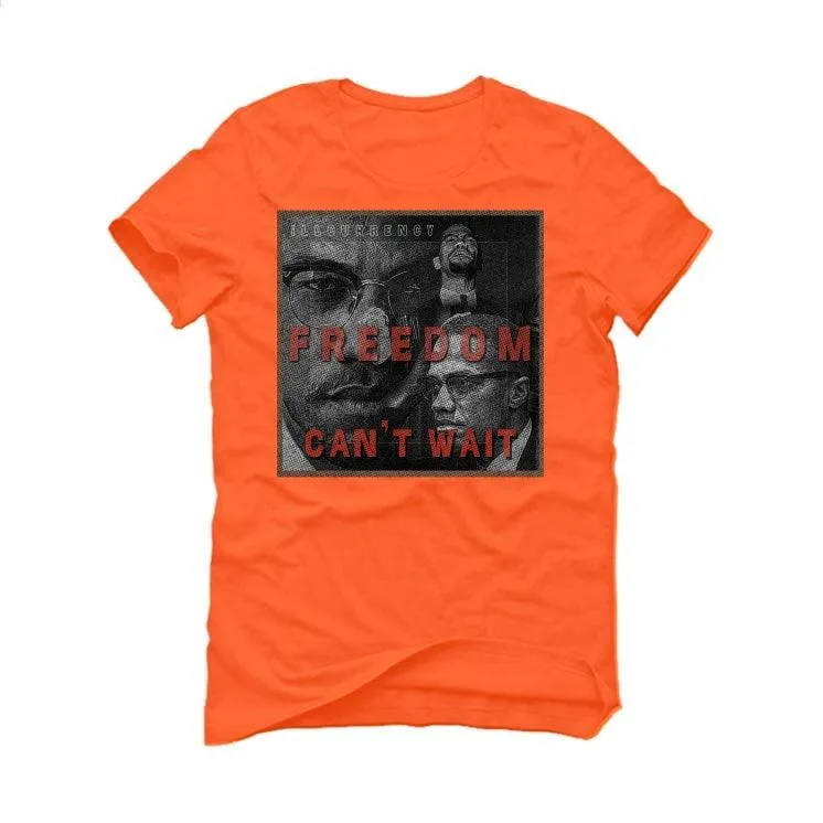 Air Jordan 14 "Winterized" Orange T-Shirt (FREEDOM CAN'T WAIT)