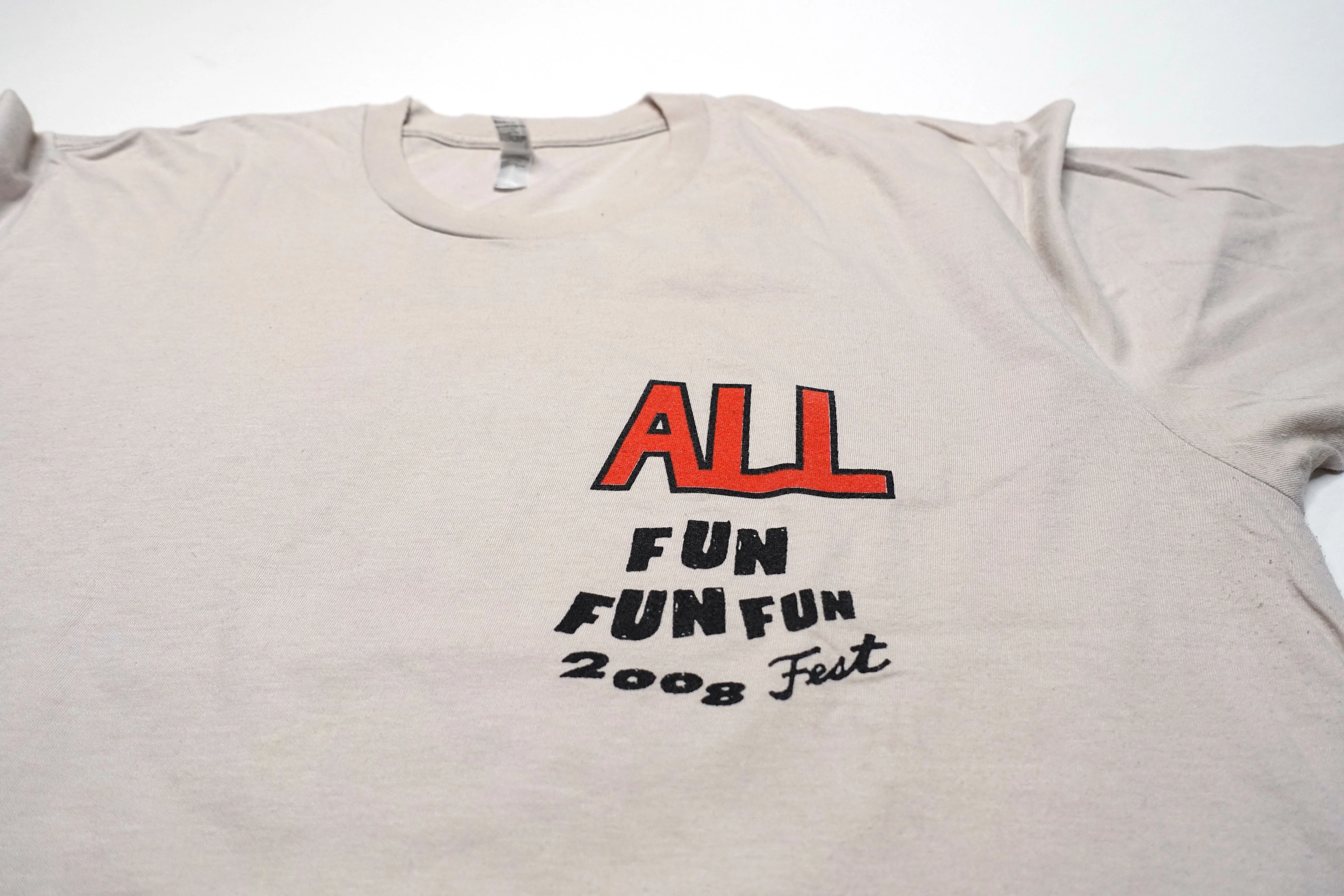 ALL - Fun Fun Fun Fest 2008 Tour Shirt Size Large