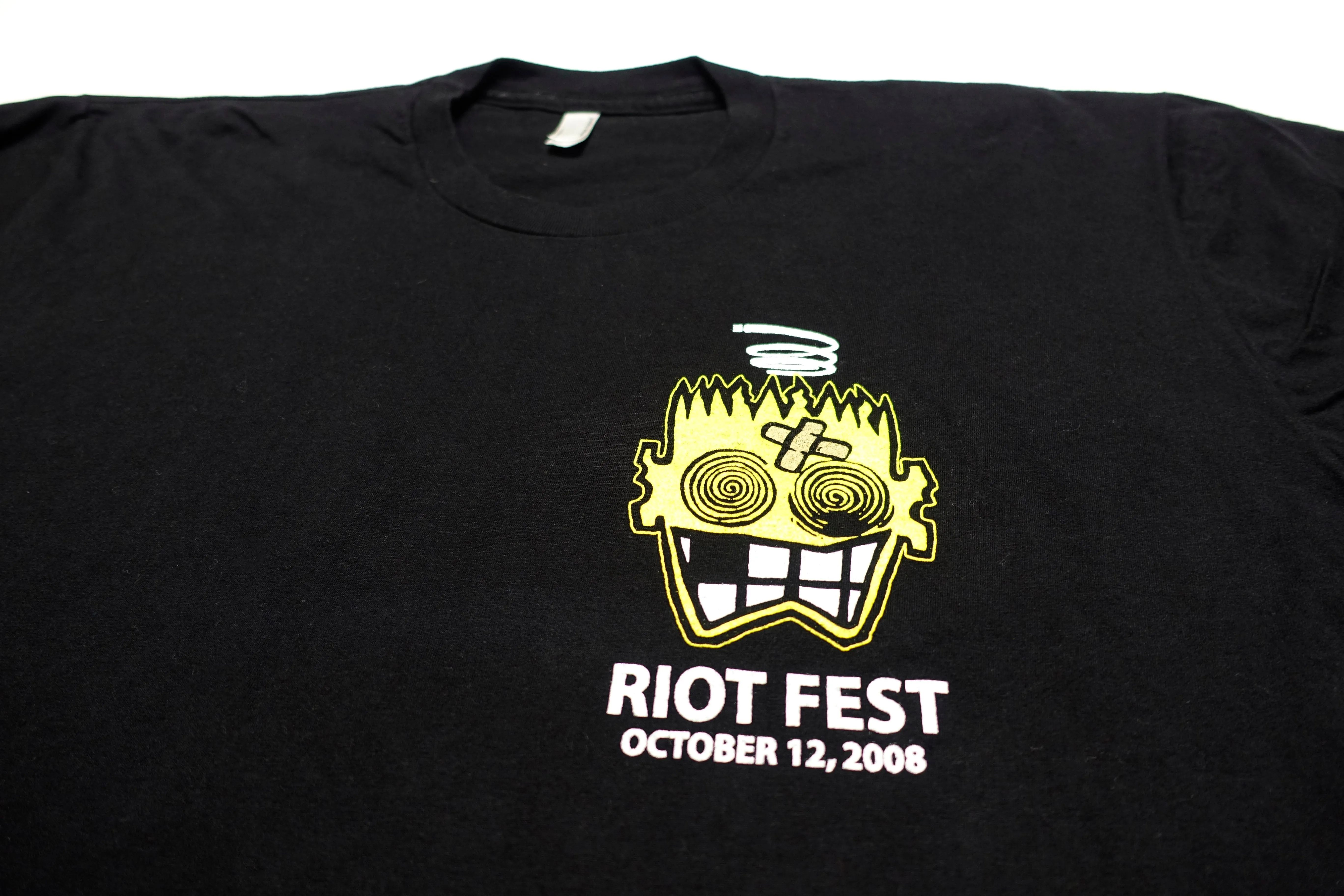 ALL - Riot Fest 2008 Tour Shirt Size XL