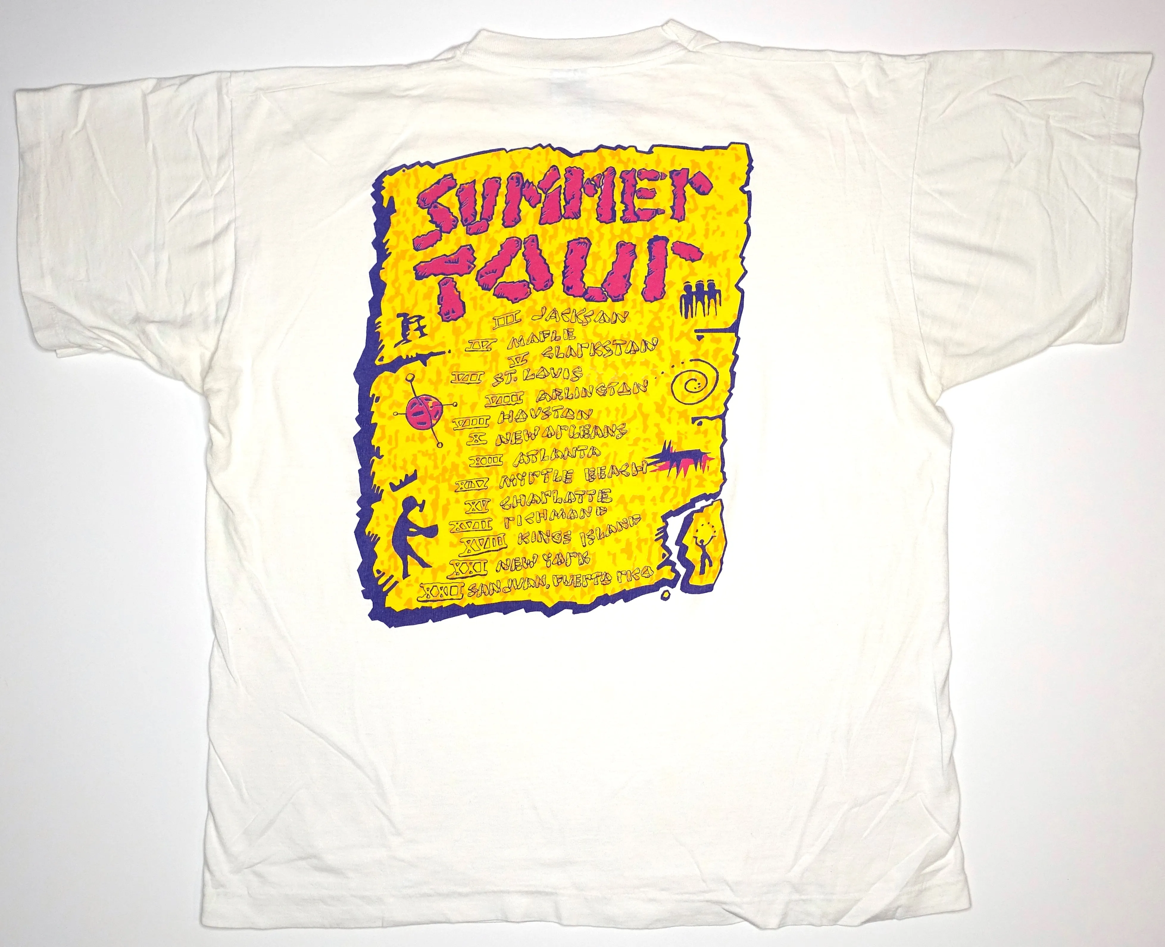 B-52's - Summer 1994 Tour Shirt Size XL