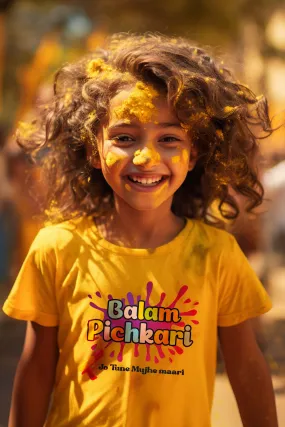 Balam Pichkari Kids T Shirt