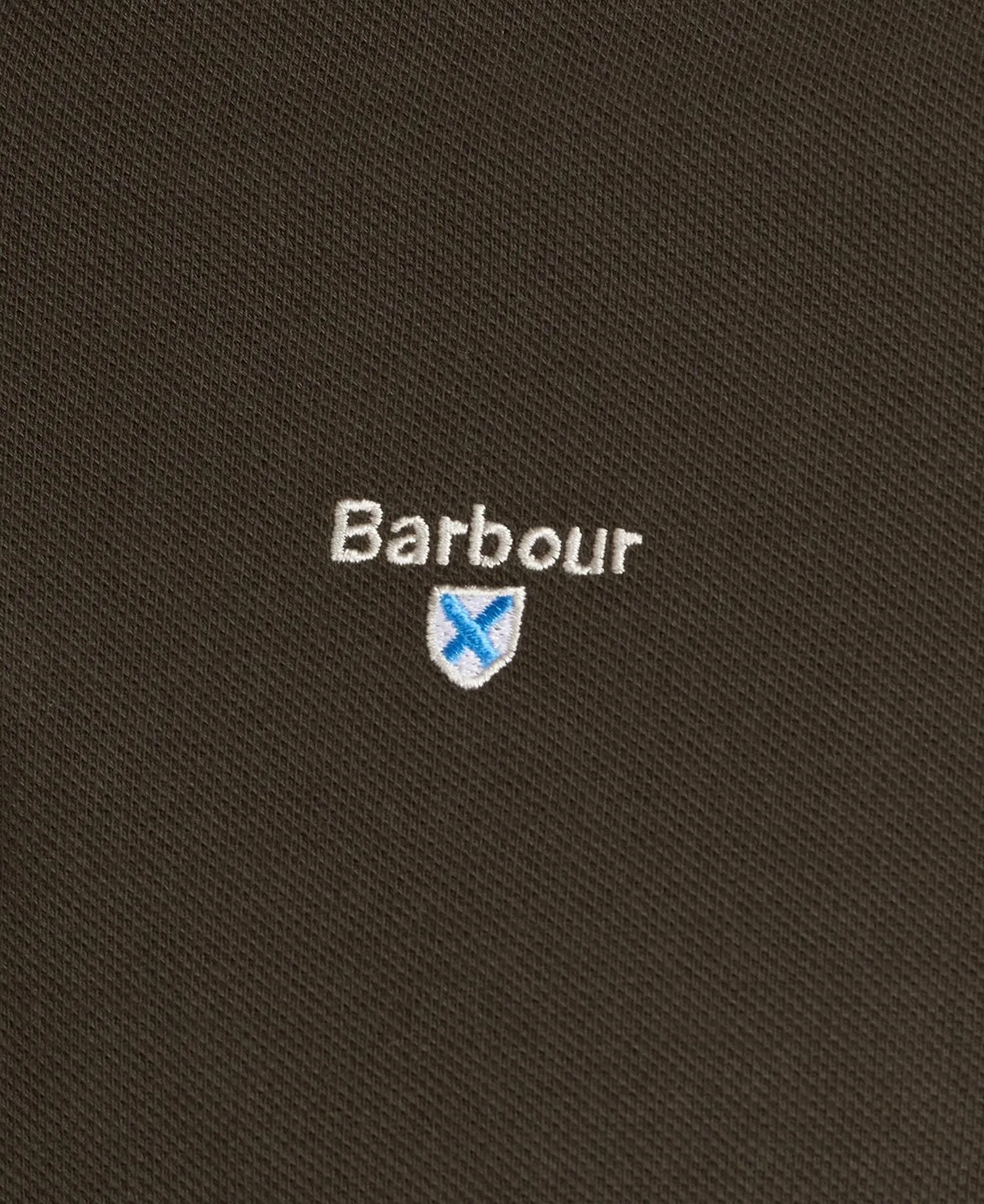 Barbour Men's Tartan Pique Polo T-Shirt - Short Sleeved