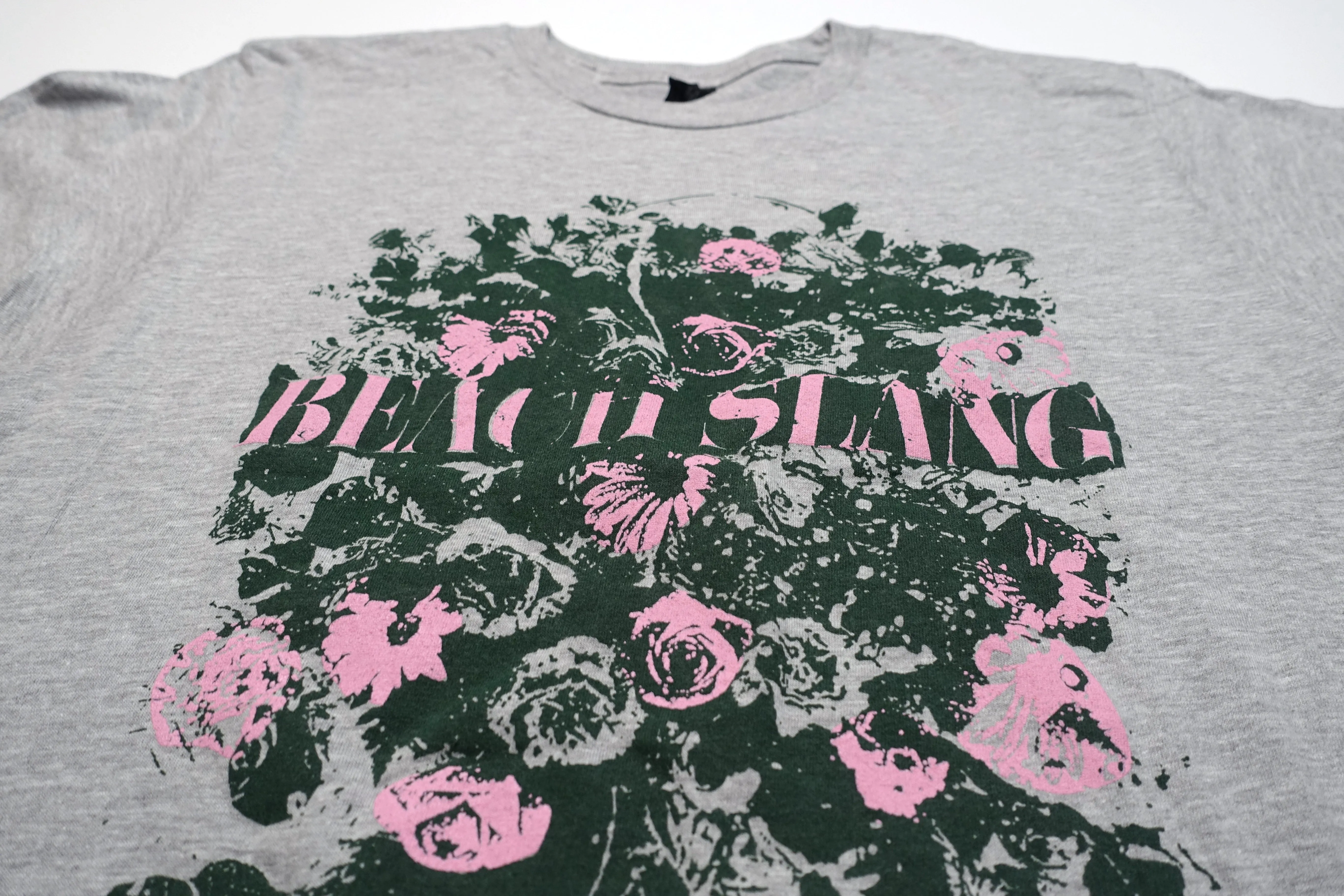 Beach Slang - Flowers Tour Shirt Size Large