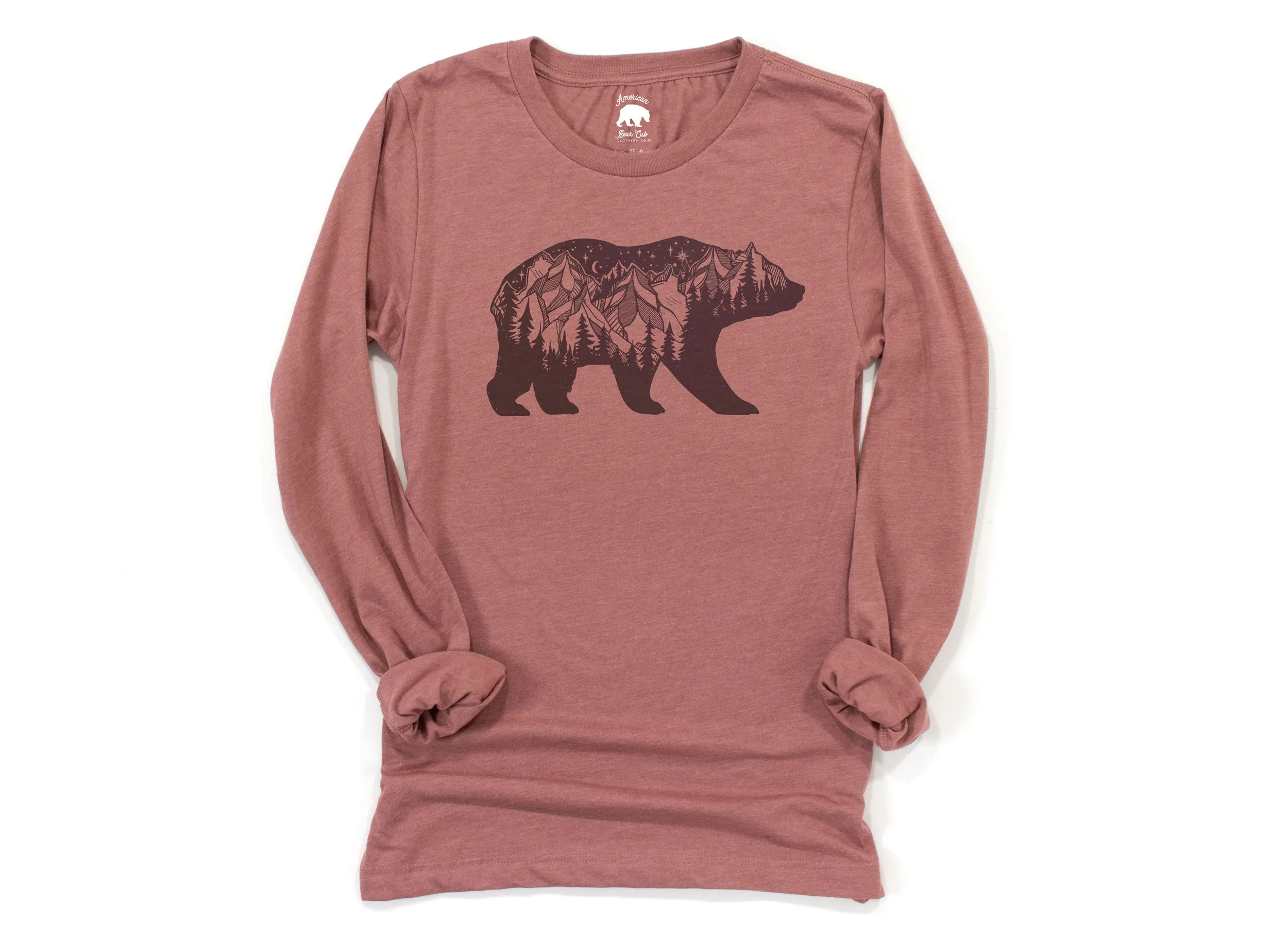 Bear Mountain Adult Long Sleeve Shirts