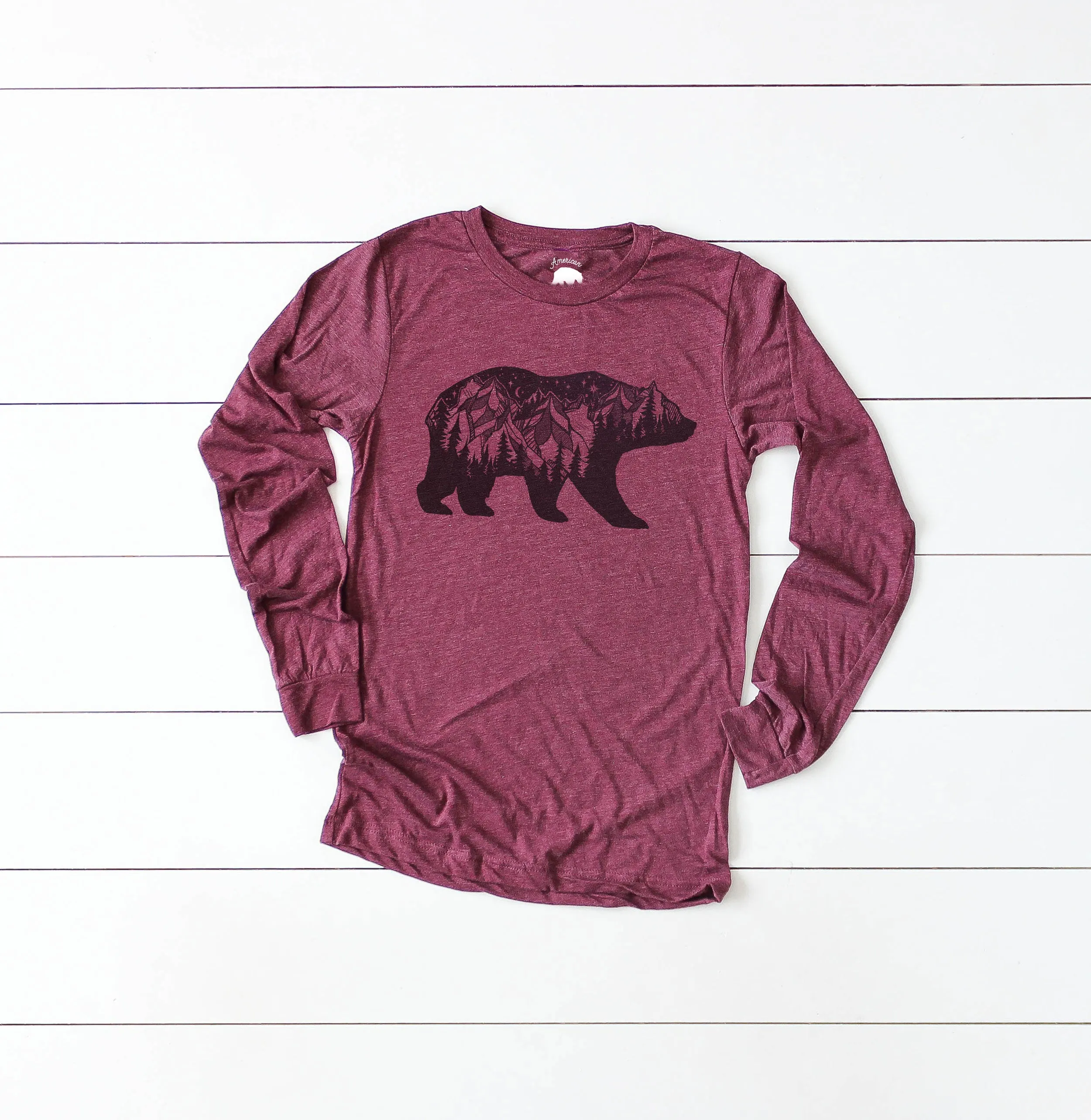 Bear Mountain Adult Long Sleeve Shirts