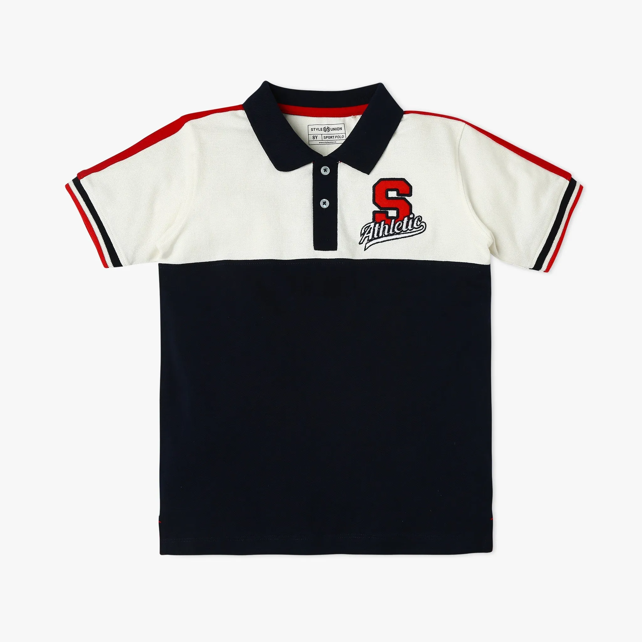 Boy's Regular Fit Solid T-Shirt