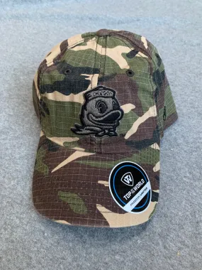 Camo Oregon Hat With Duck Logo