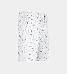 CLIMA SKULLZ SHORTS - WHITE