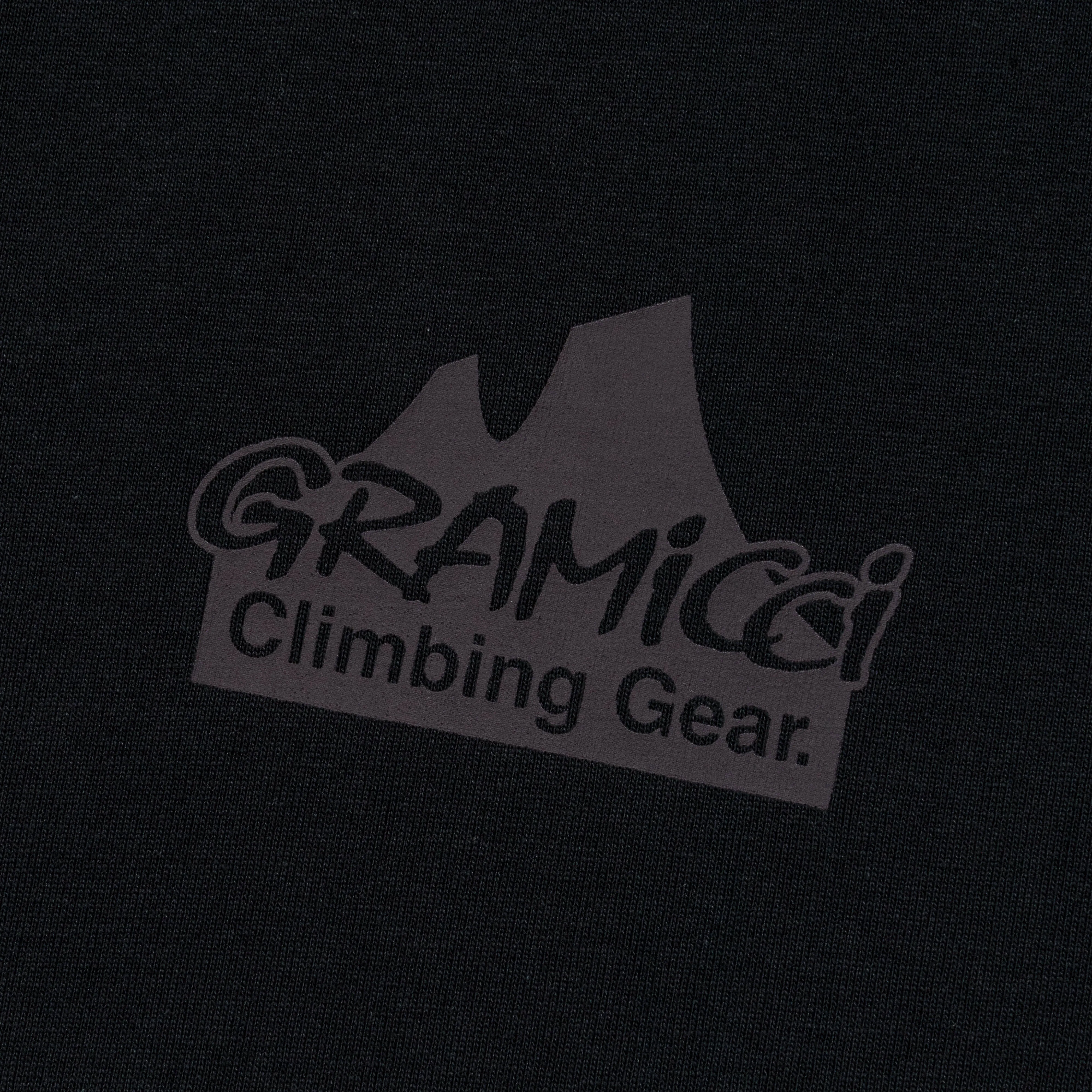 Climbing Gear Tee - Vintage Black