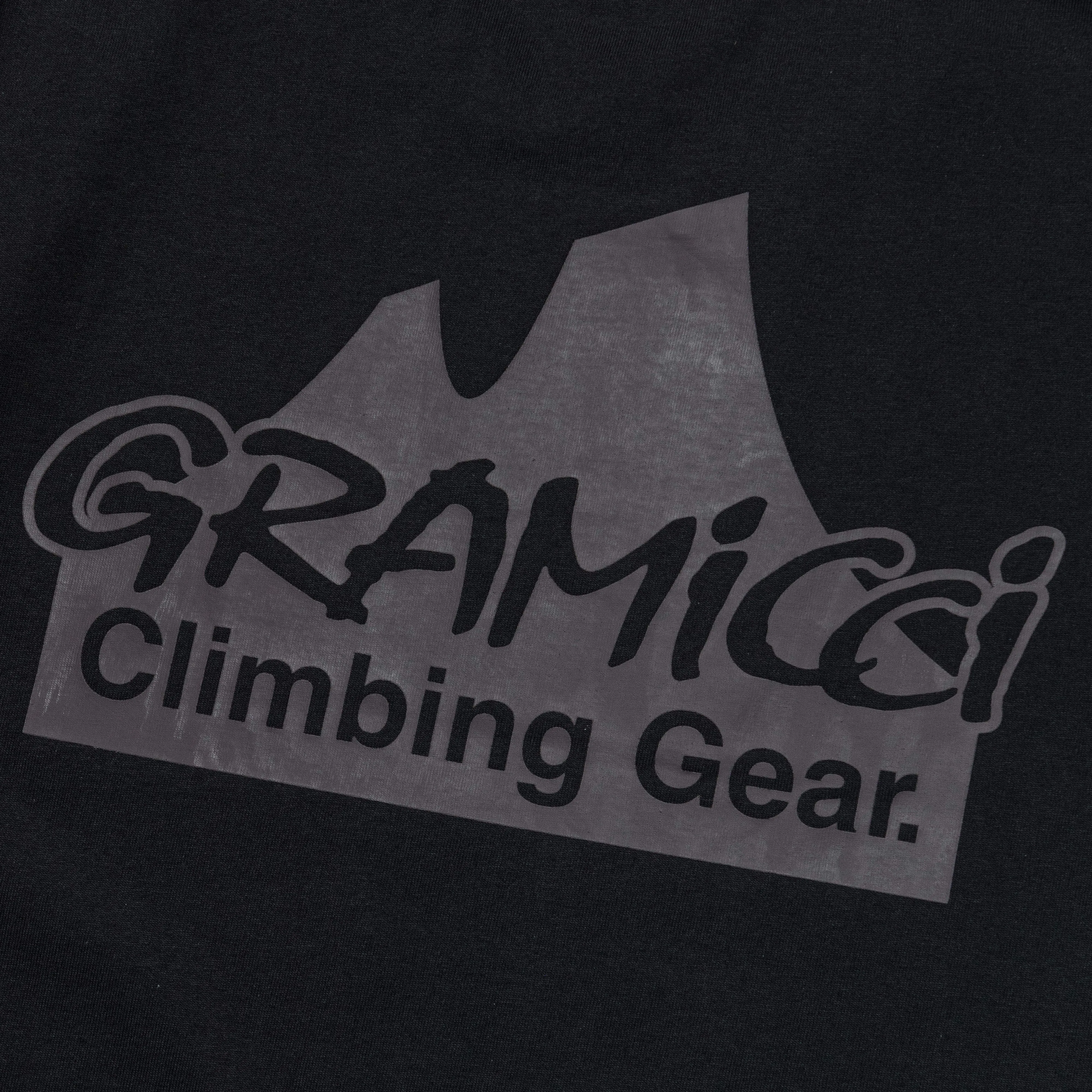 Climbing Gear Tee - Vintage Black