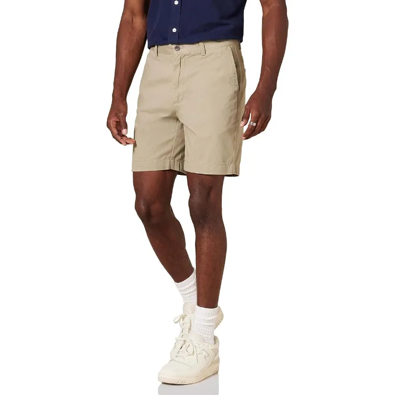 Comfy Chino Shorts With Slant Pockets