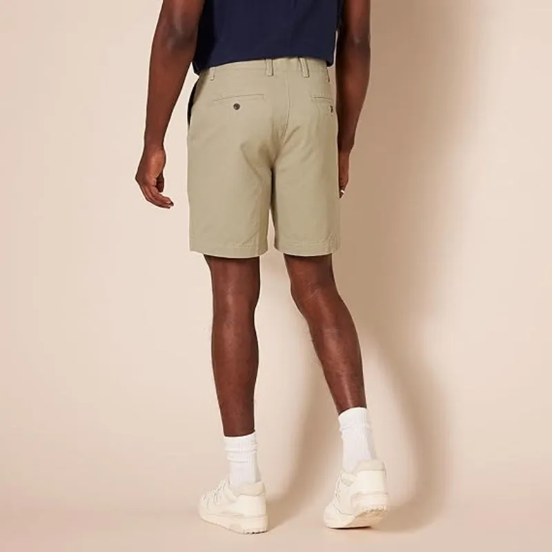 Comfy Chino Shorts With Slant Pockets