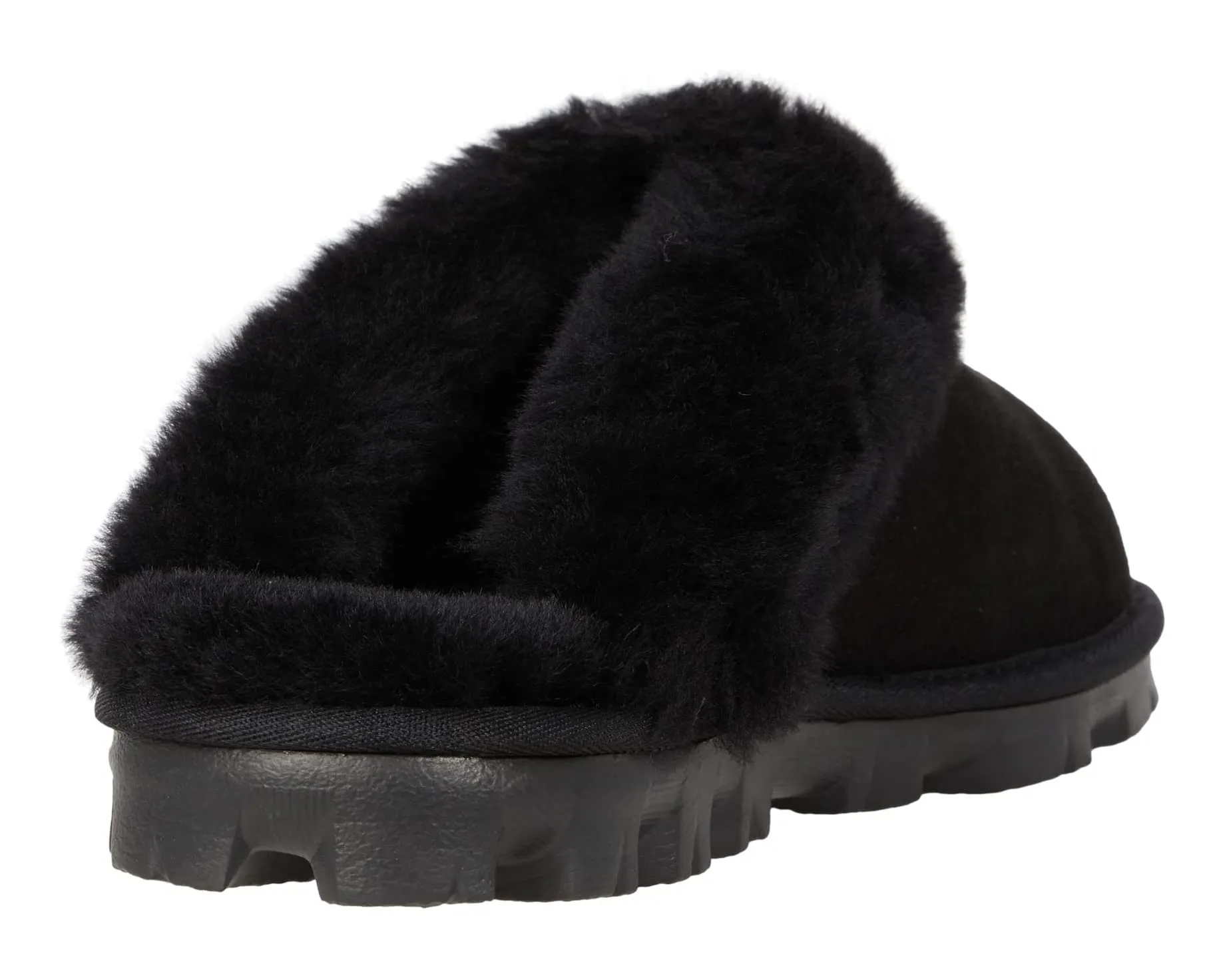 Coquette UGG slippers, black