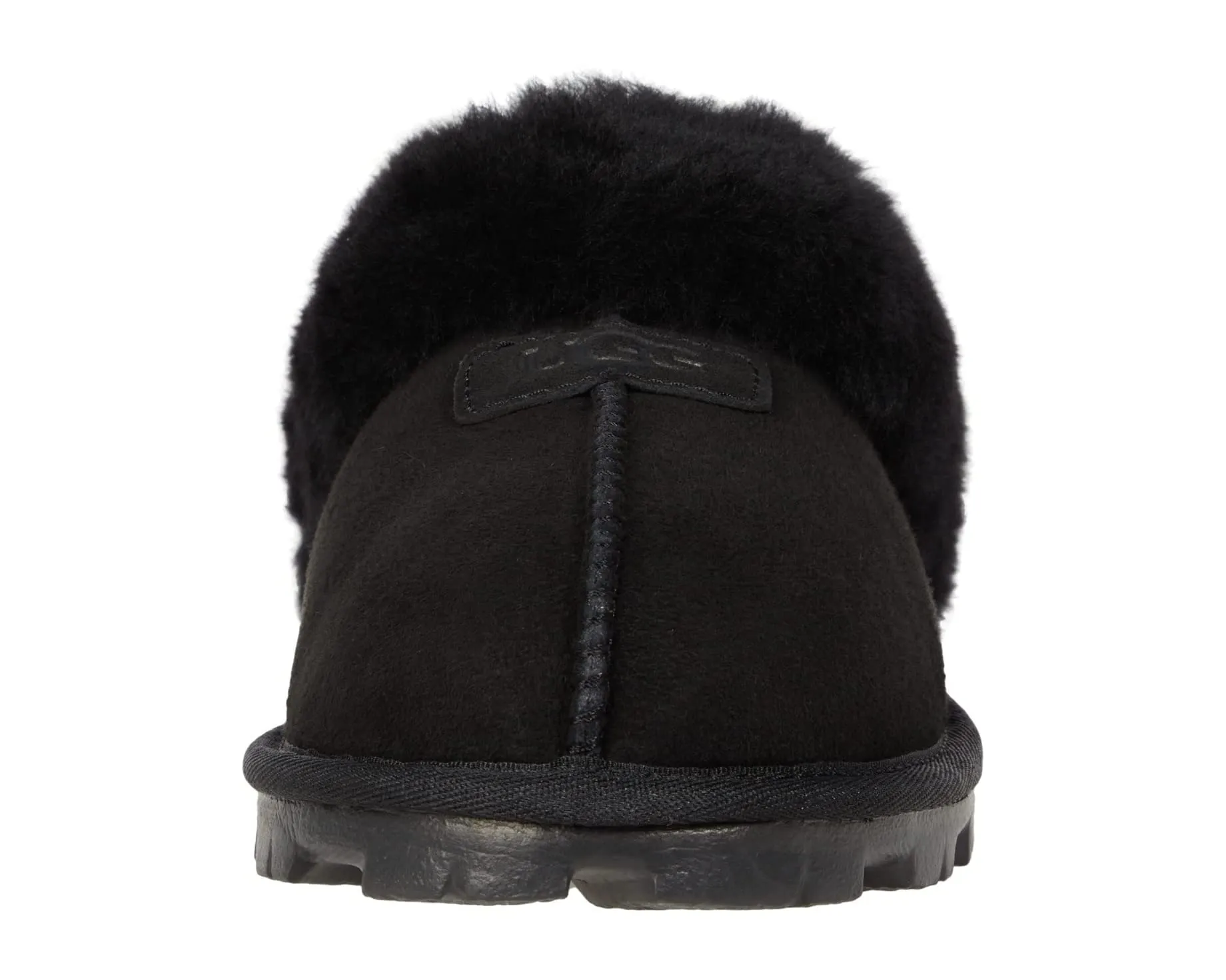 Coquette UGG slippers, black