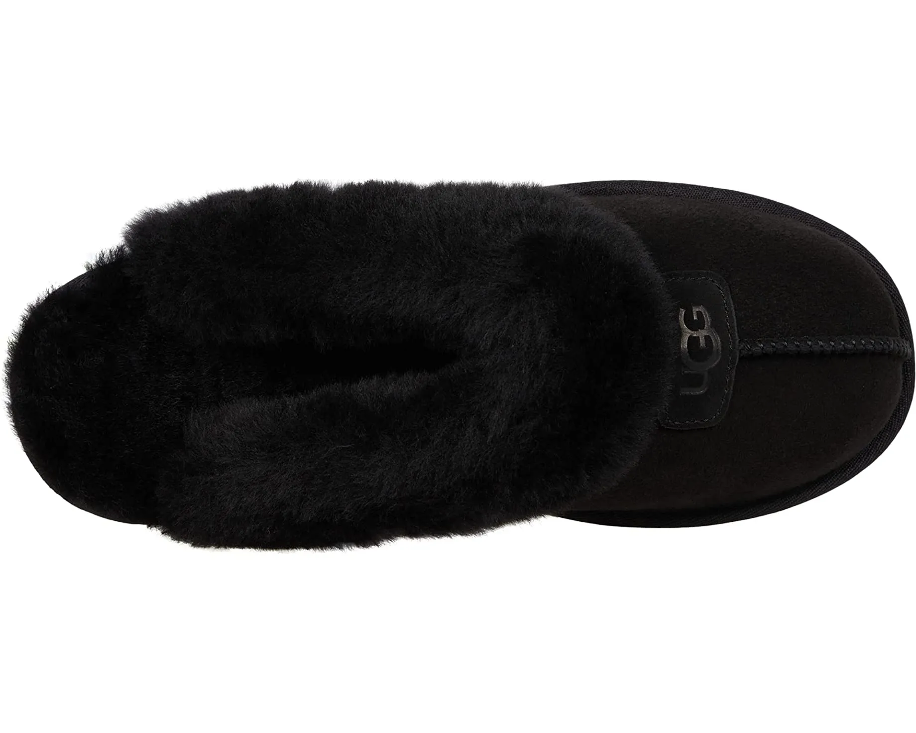 Coquette UGG slippers, black