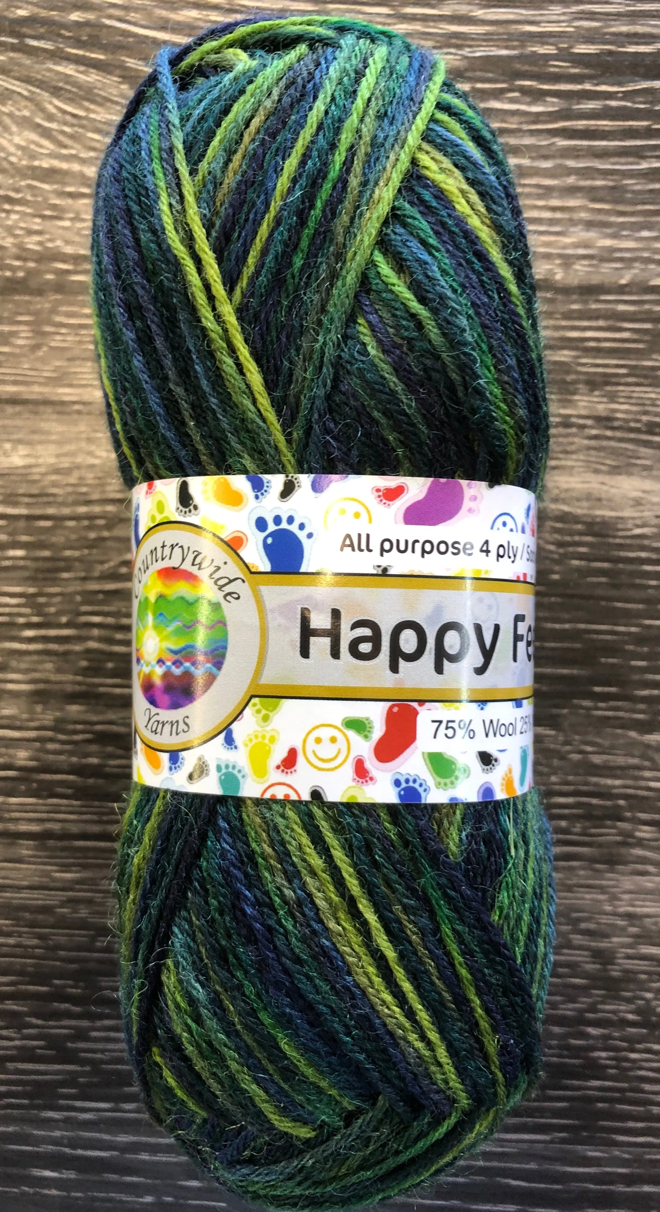 Countrywide New Zealand Happy Feet 4ply Sock Yarn