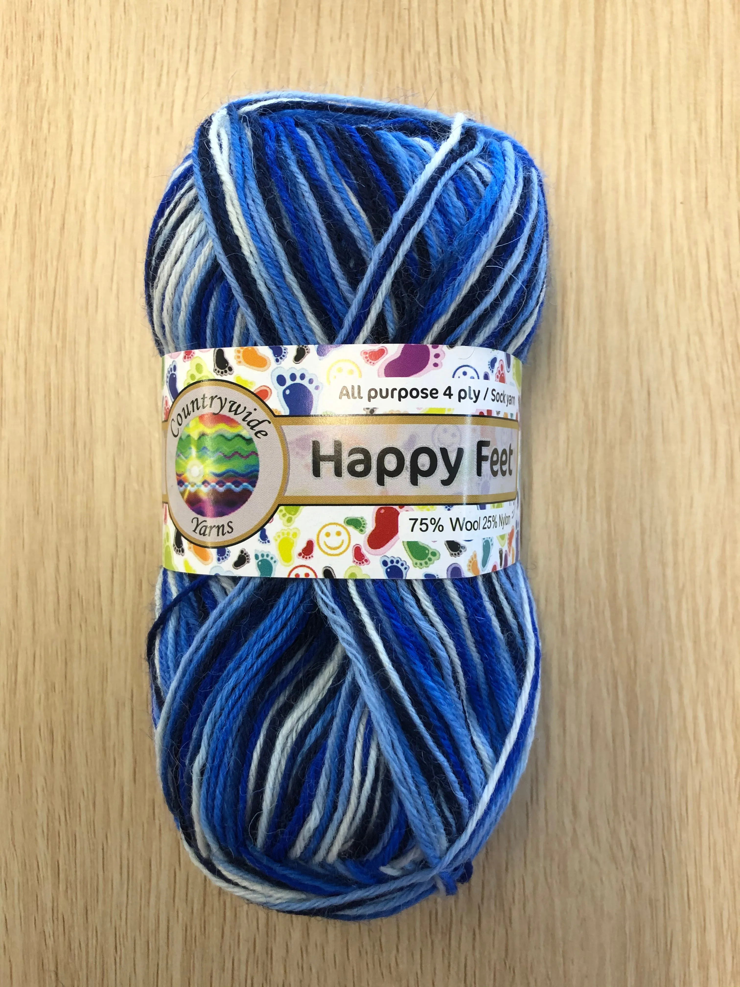 Countrywide New Zealand Happy Feet 4ply Sock Yarn