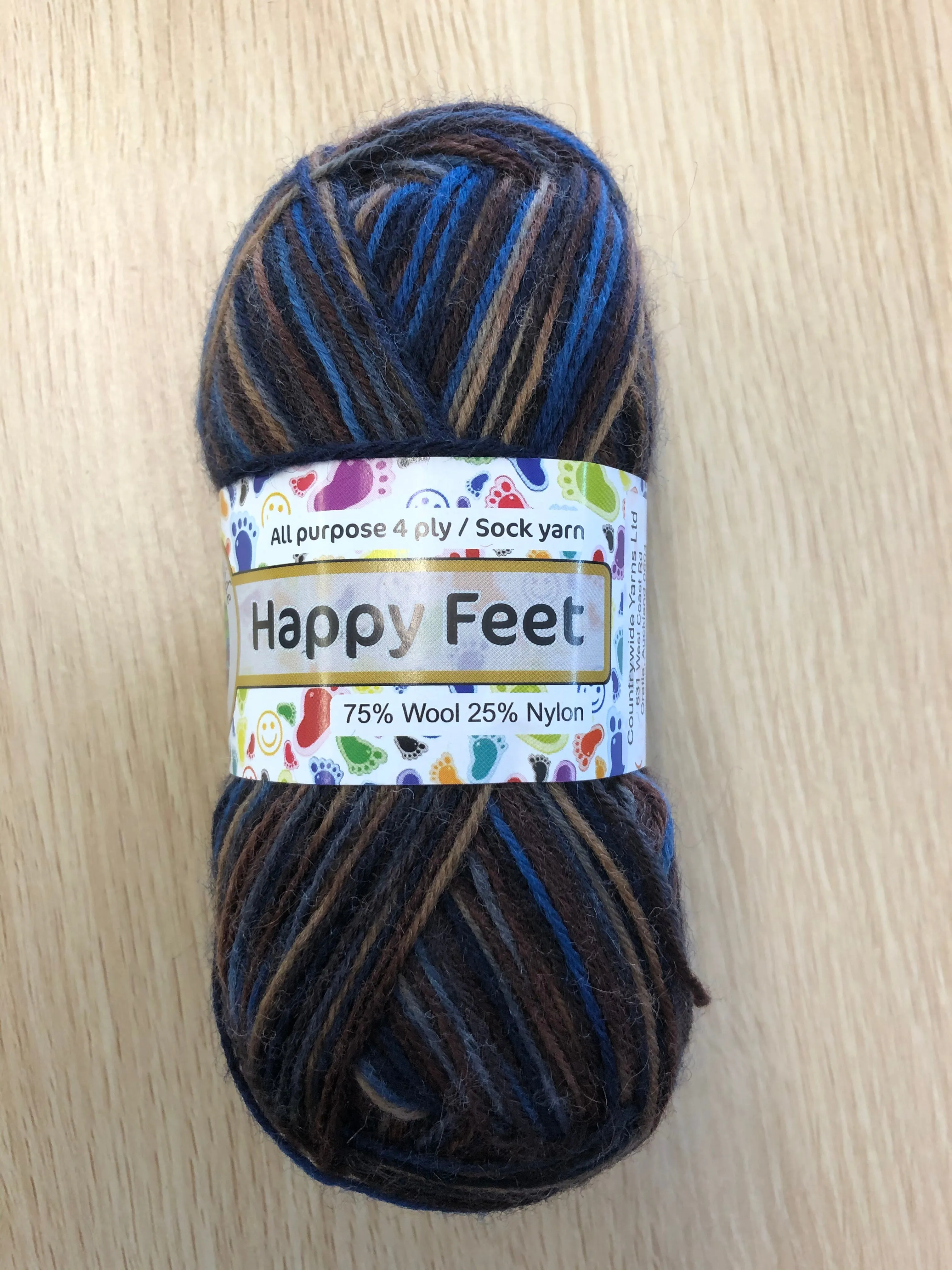 Countrywide New Zealand Happy Feet 4ply Sock Yarn