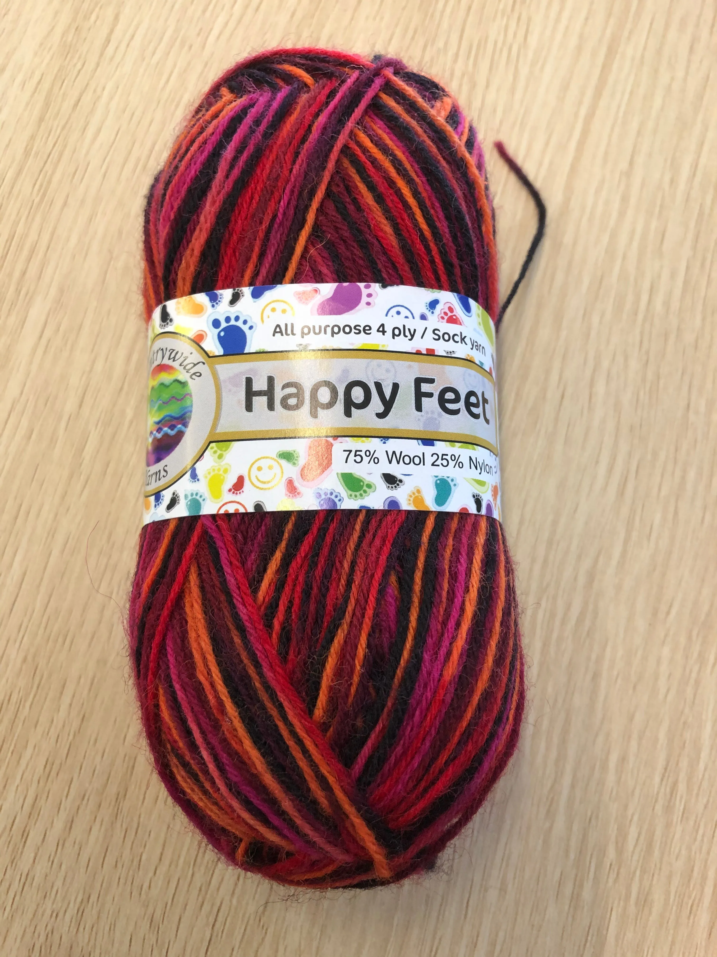 Countrywide New Zealand Happy Feet 4ply Sock Yarn