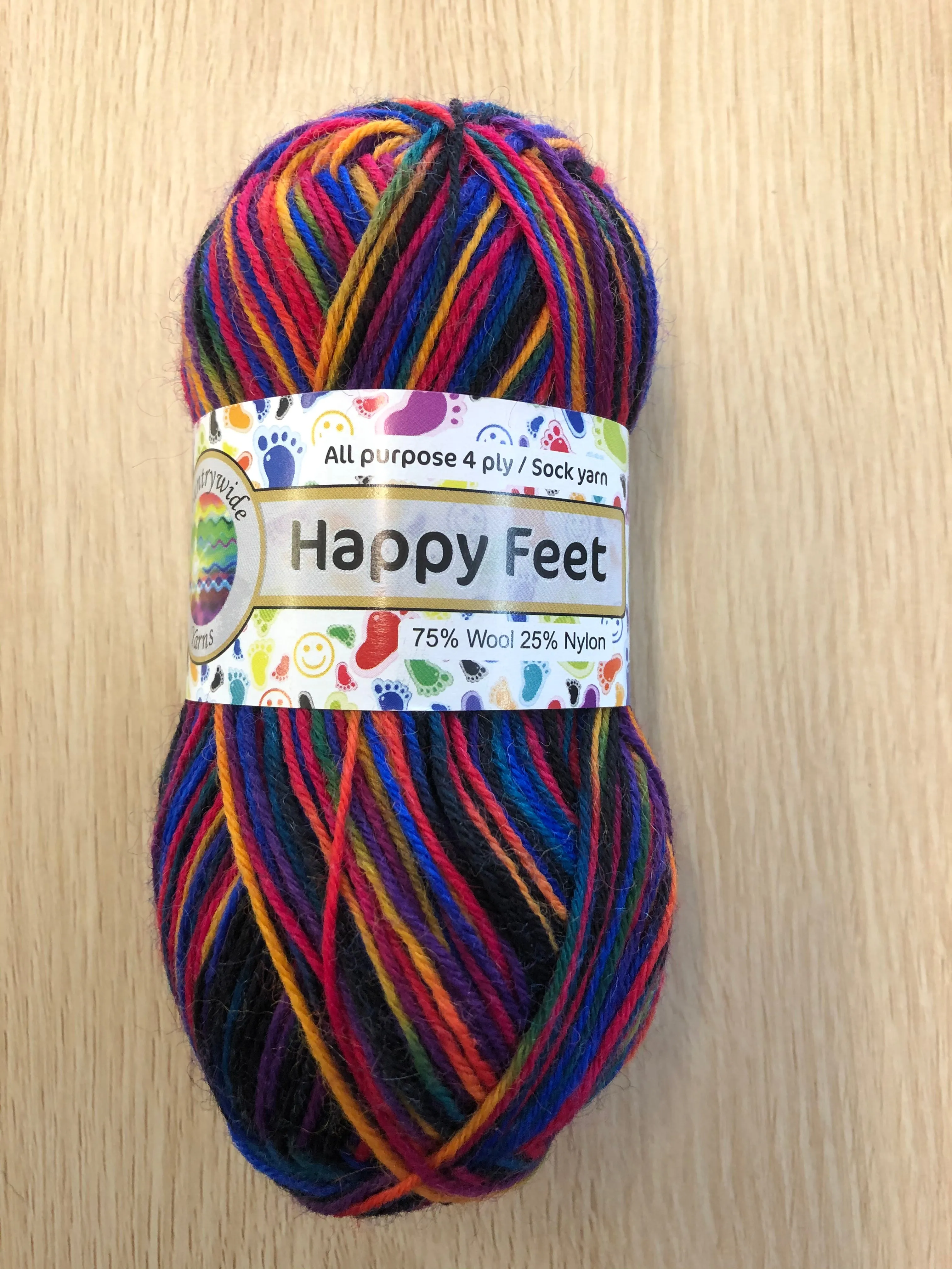 Countrywide New Zealand Happy Feet 4ply Sock Yarn