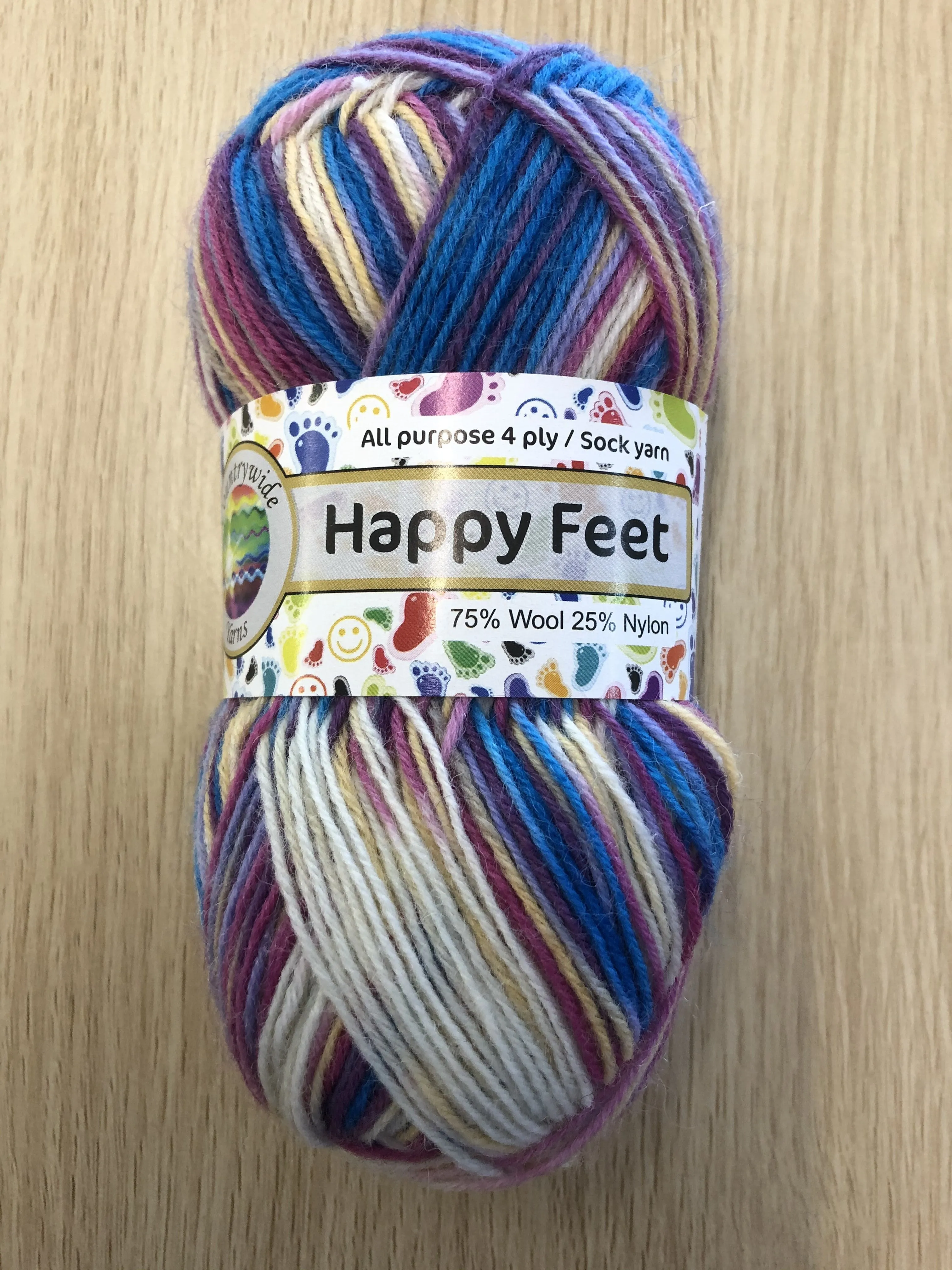 Countrywide New Zealand Happy Feet 4ply Sock Yarn