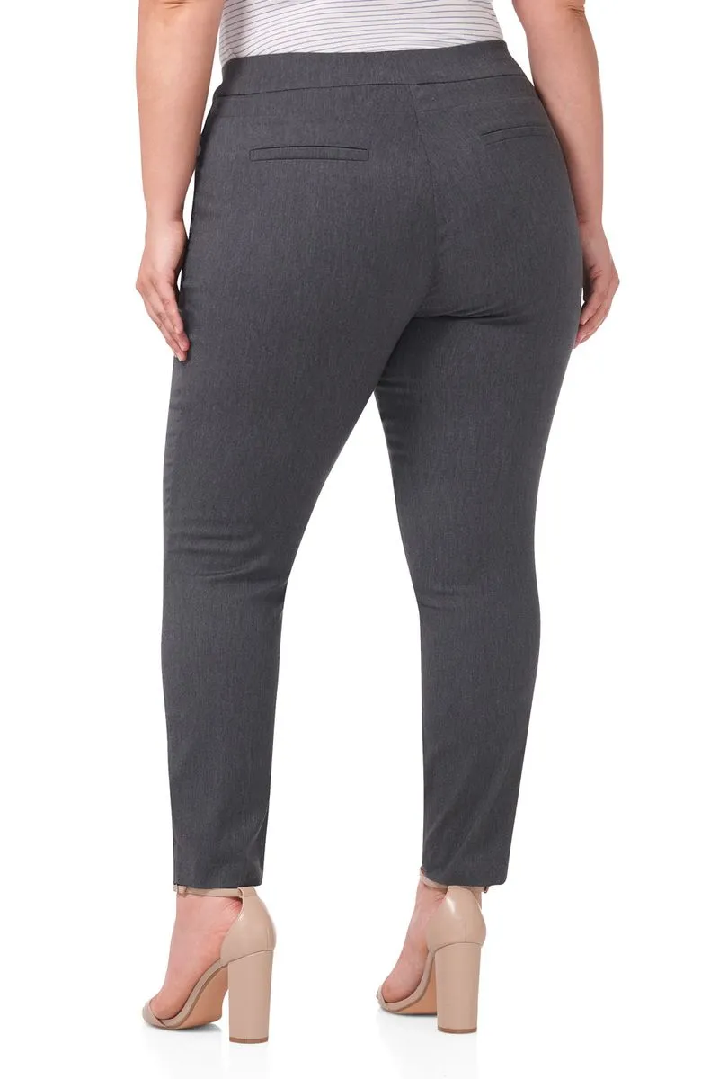 Curvy Tummy Control Work Pants with Real Pockets