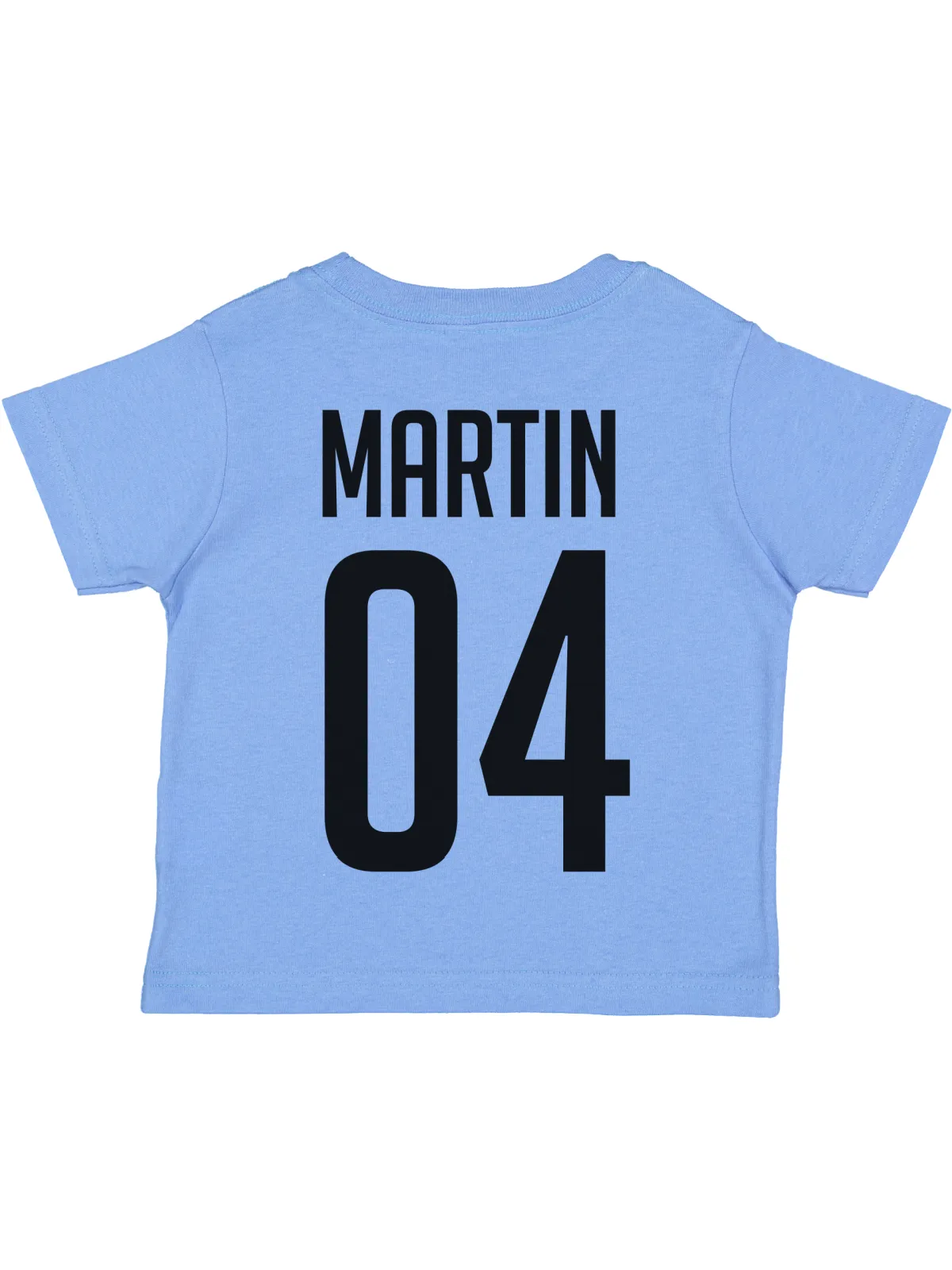 Daddy   Me Matching Jersey Shirts - Carolina Blue