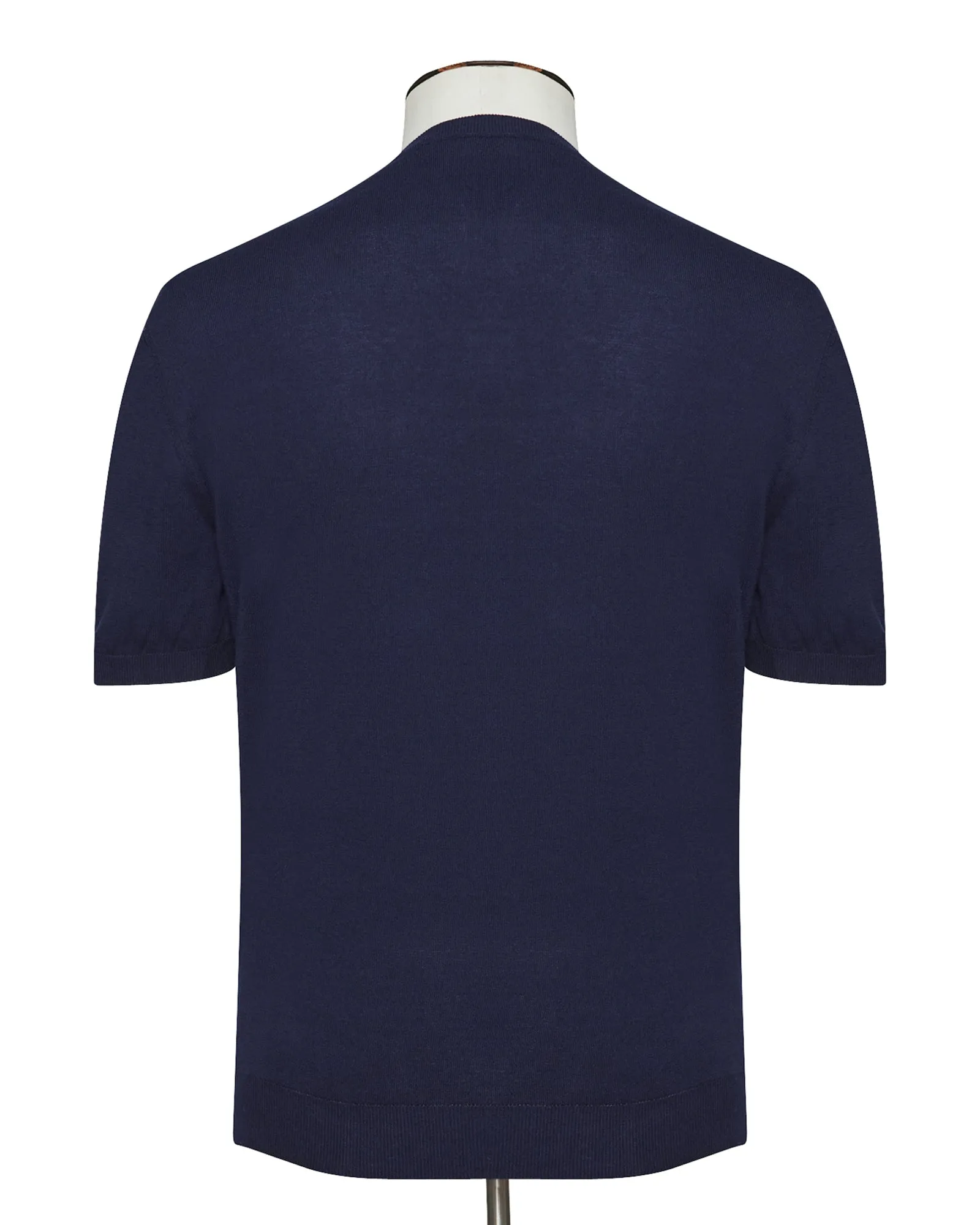 Dark Navy Ribbed T-Shirt