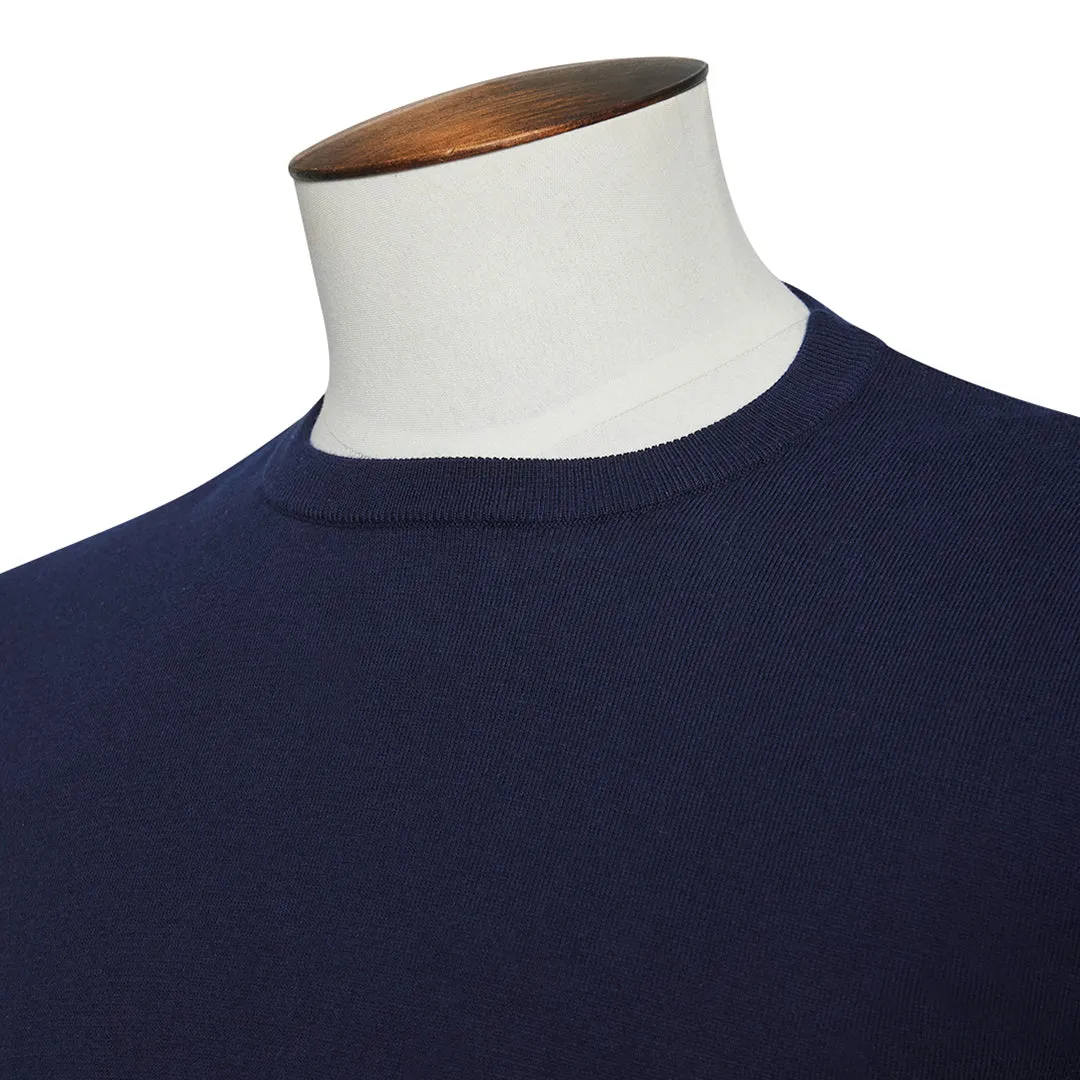 Dark Navy Ribbed T-Shirt