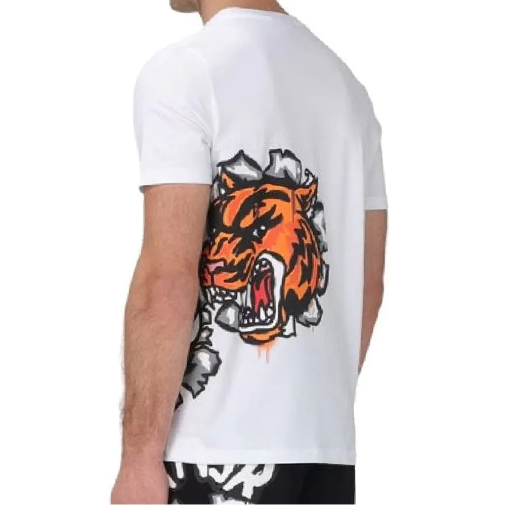 Disclaimer Tiger Graffiti T-Shirt Uomo