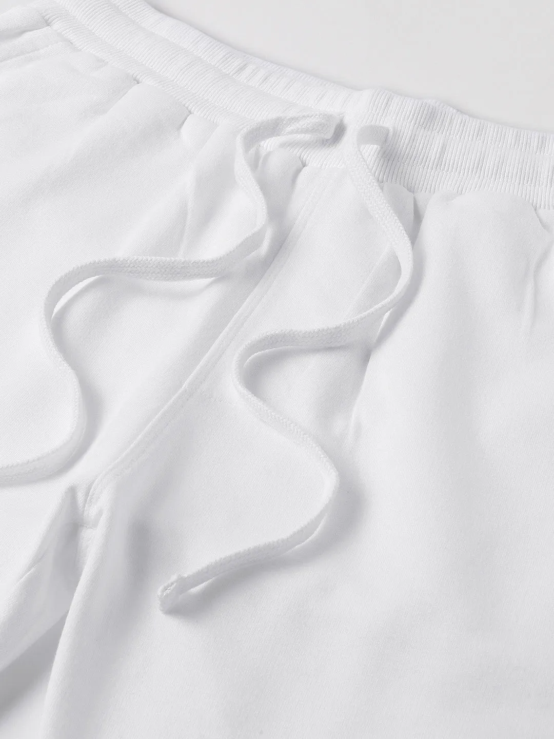 Essential 100% Cotton White Shorts - Edge