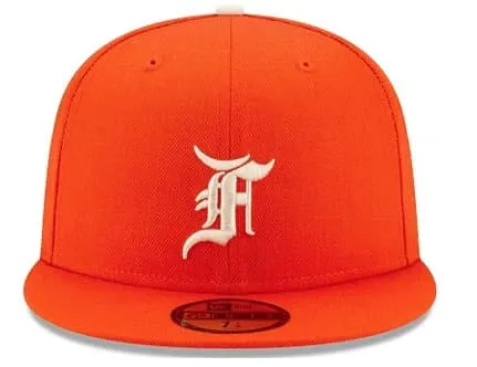 Fear of God Essentials New Era 59Fifty Fitted Hat (FW21) Orange