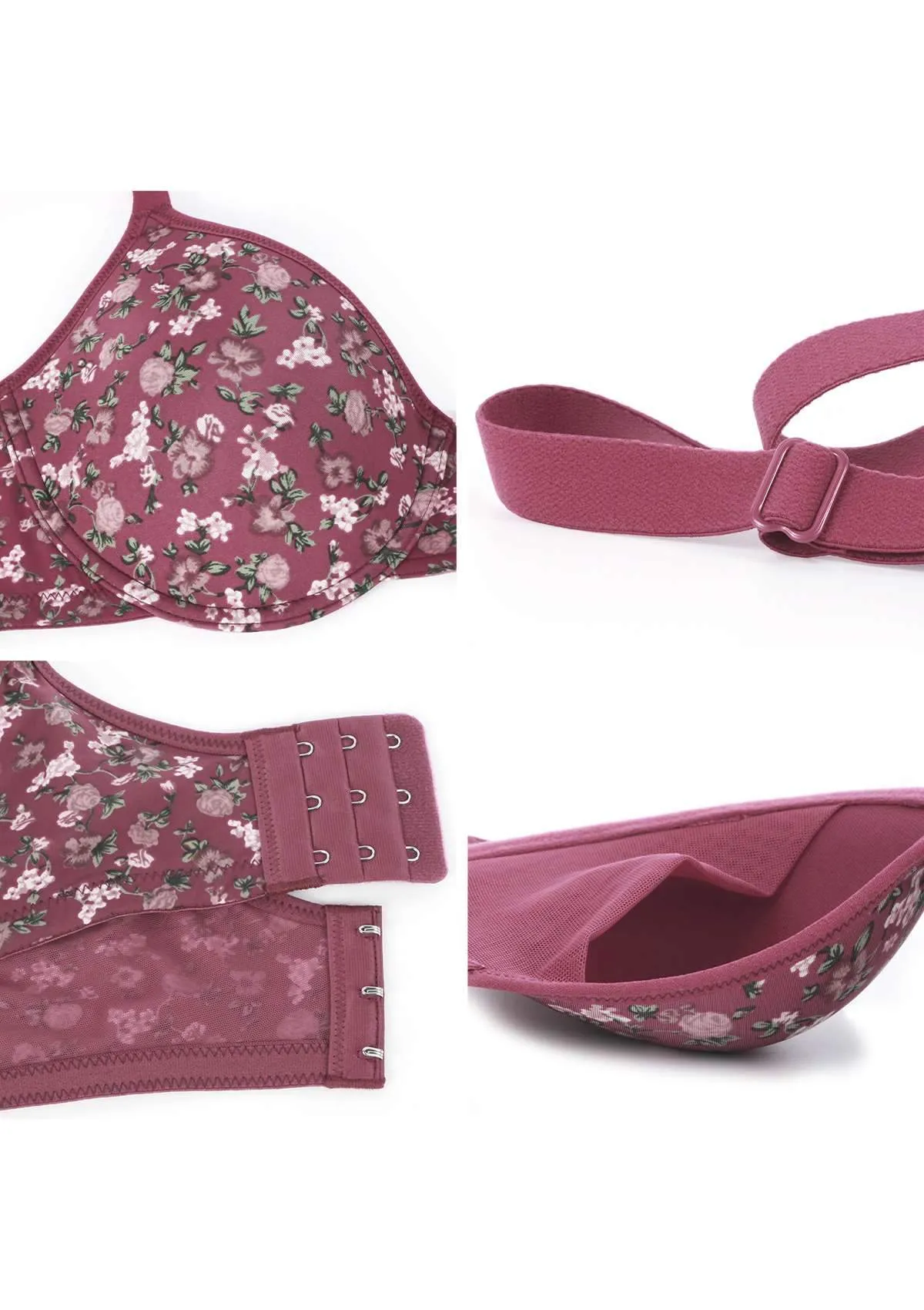 Frida Floral Full Coverage Bra