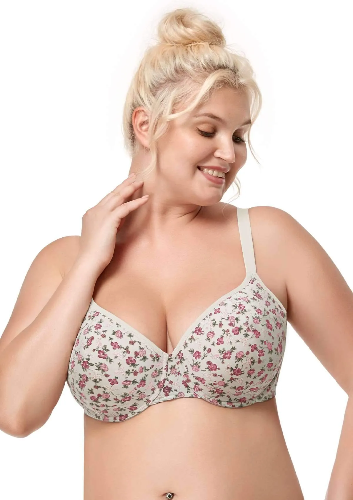 Frida Floral Full Coverage Bra