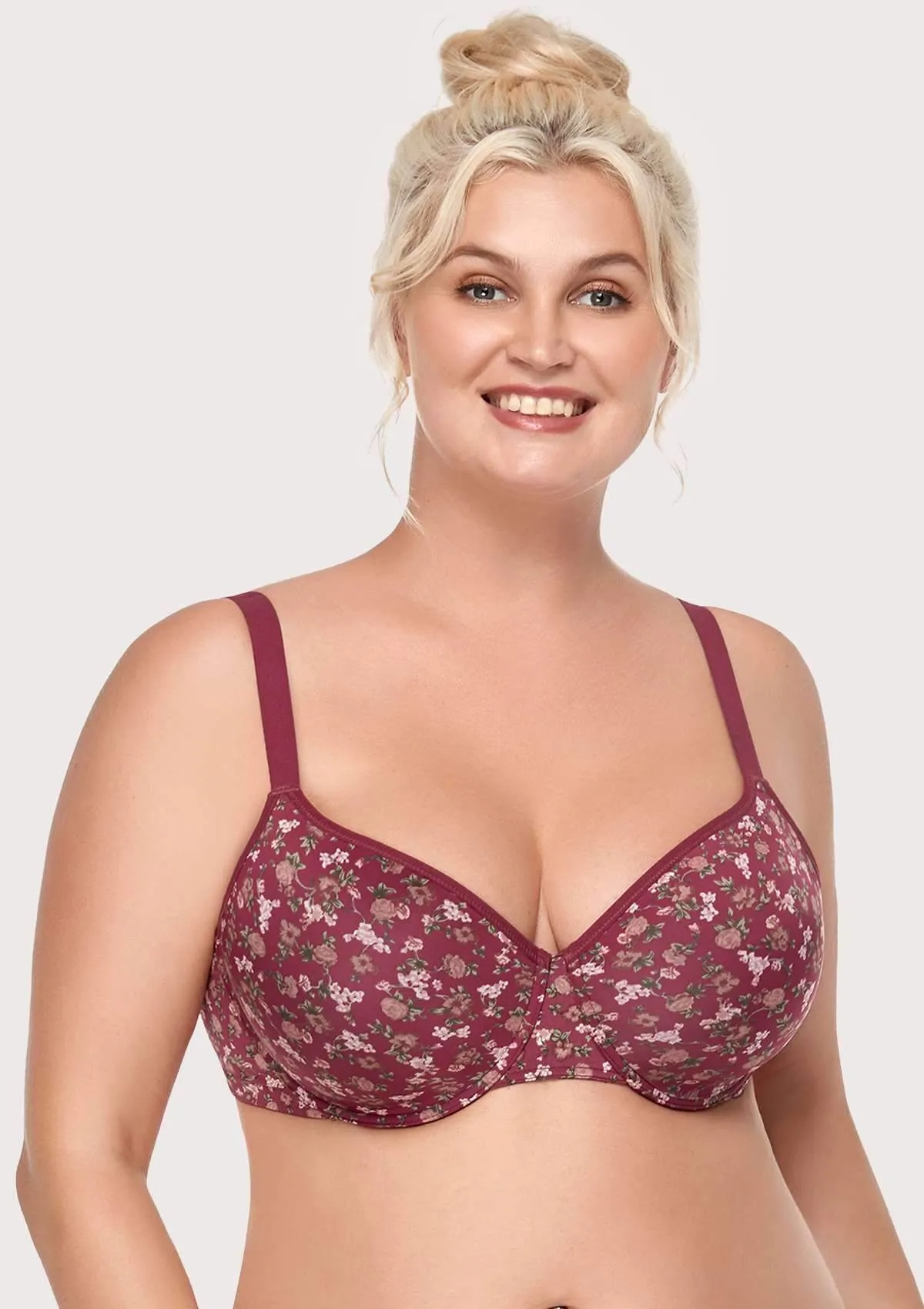 Frida Floral Full Coverage Bra