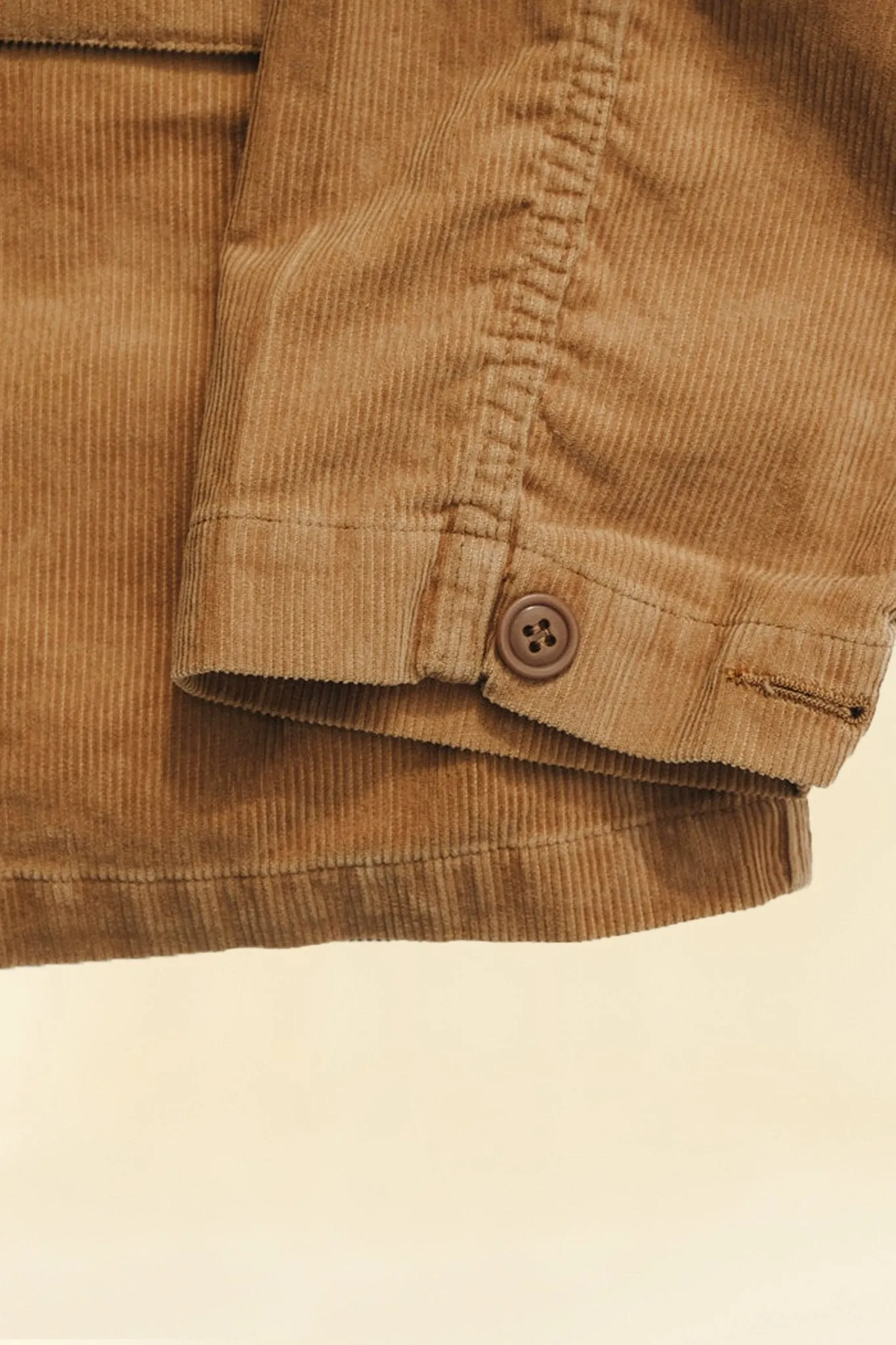 Fullcount Cords Military Jacket - Camel