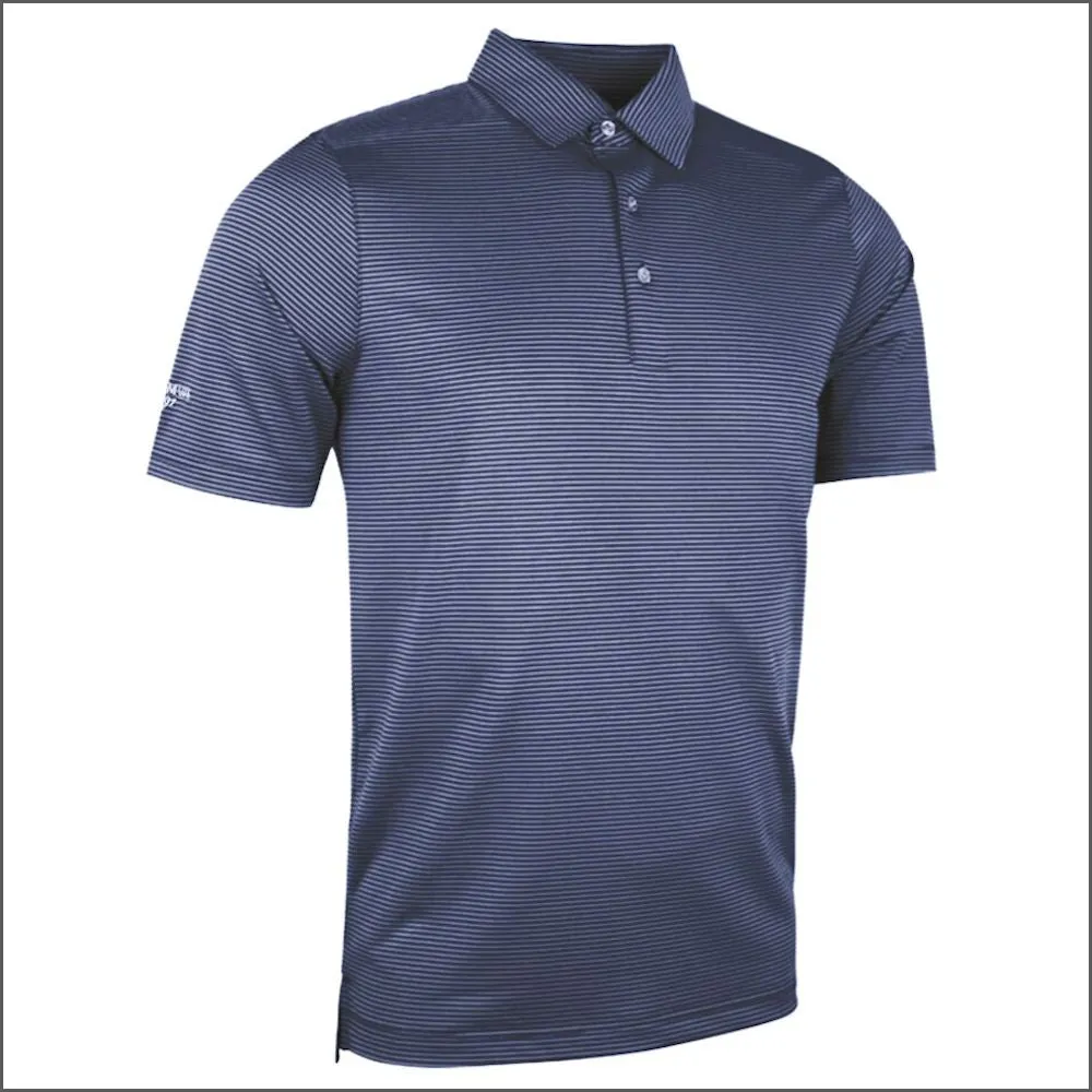 Glenmuir Torrance Micro Stripe Performance  Polo*