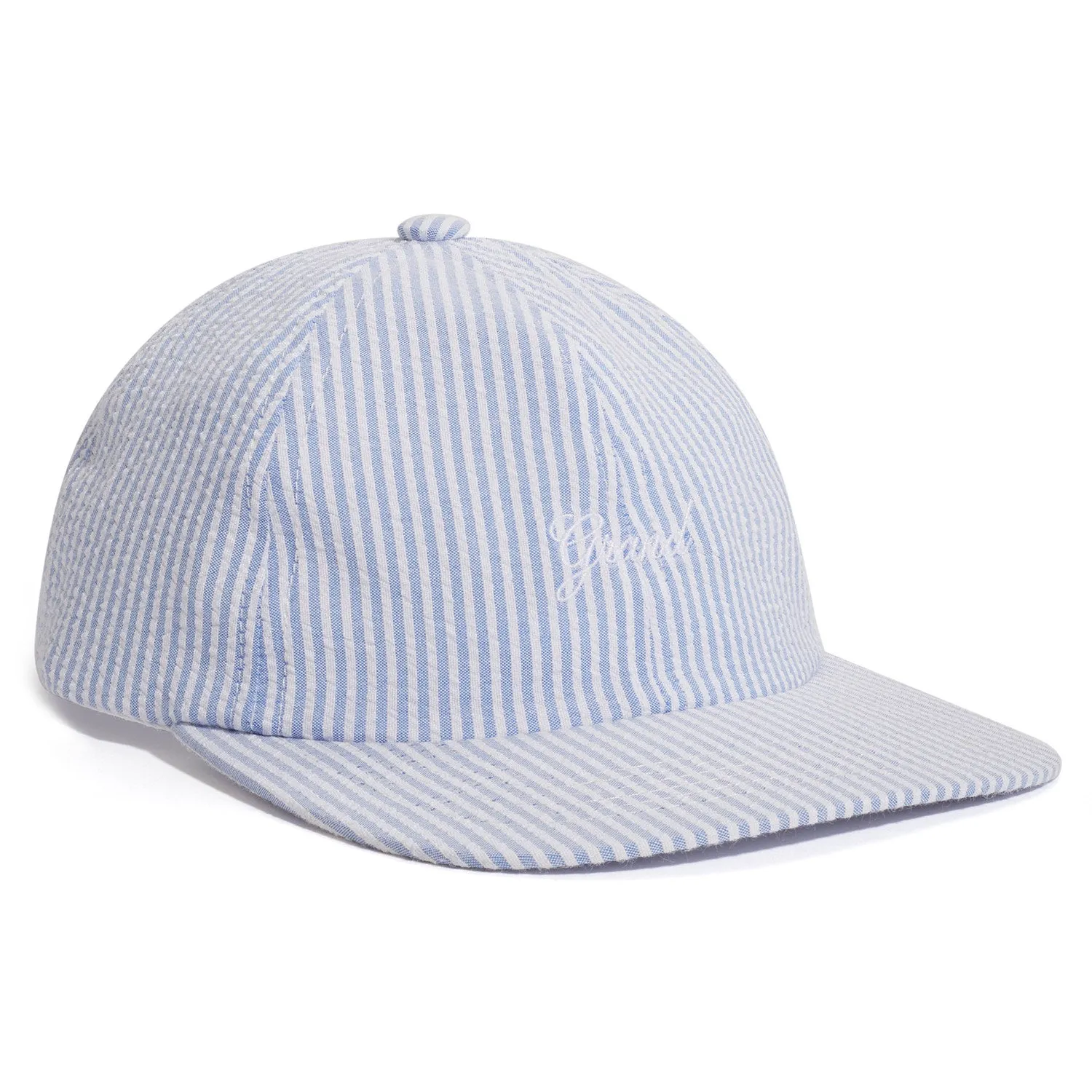 Grand Collection SeerSucker Cap Baby Blue