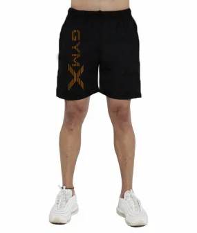 GymX Jet Black Mesh Shorts- Sale