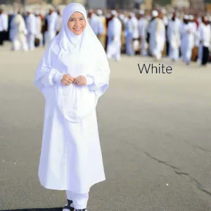 Ihram Pantsuit B ~ White