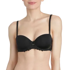 JANE Balconette T shirt Bra | Black