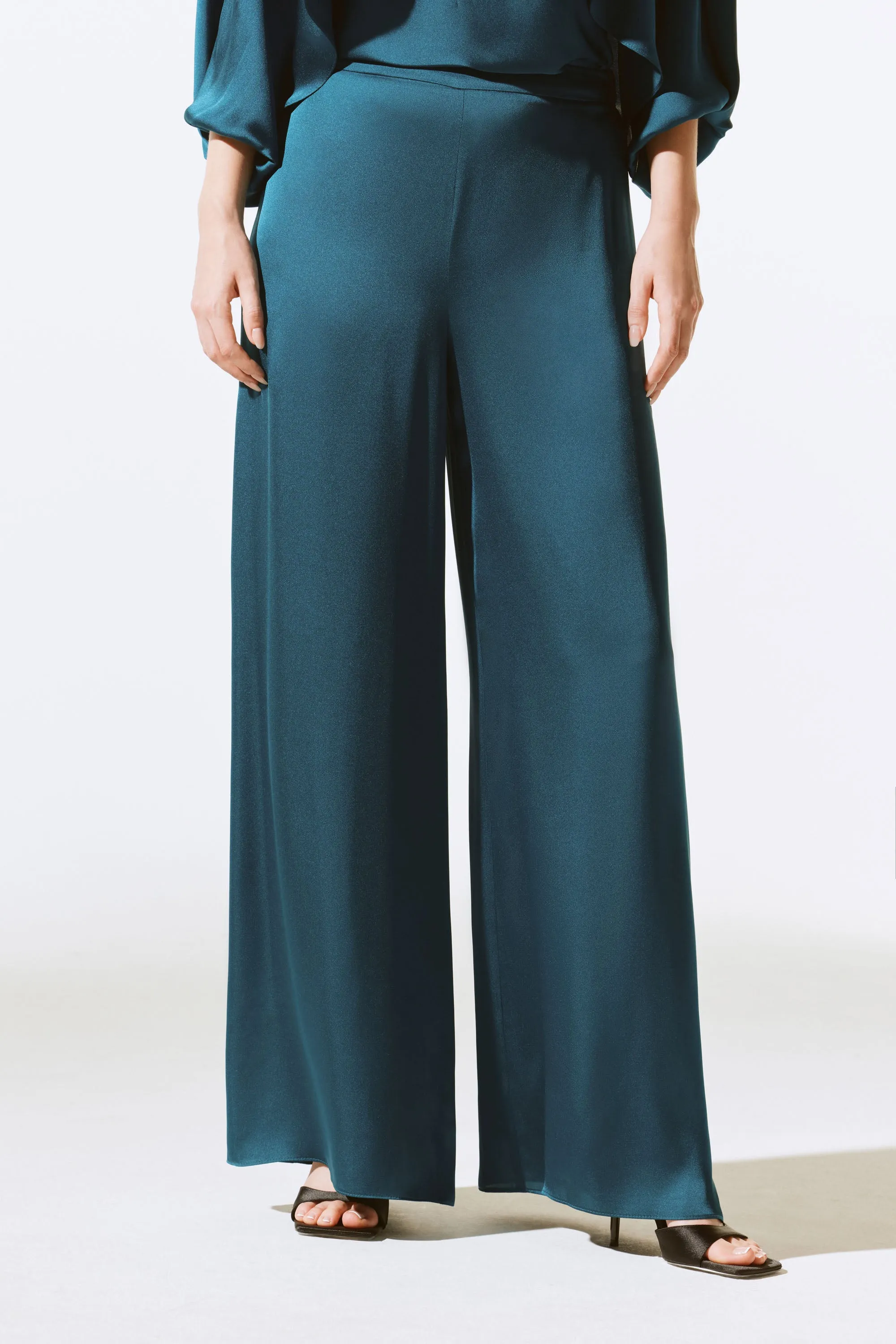 Joseph Ribkoff Wide Leg Pants 233785 - Twilight