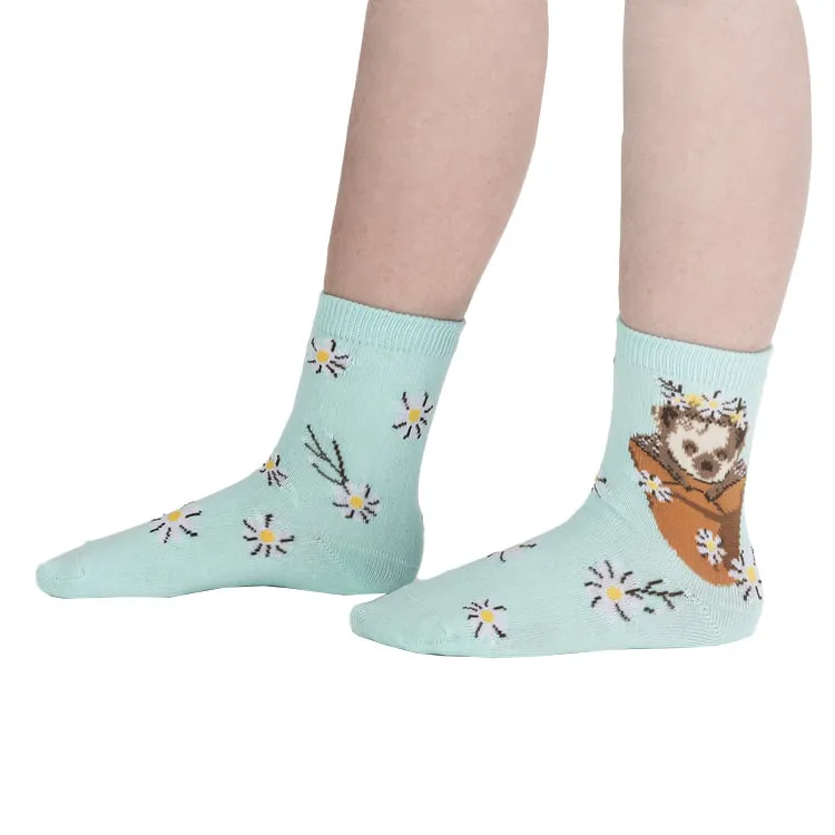 Junior My Dear Hedgehog Crew Socks 3-Pack