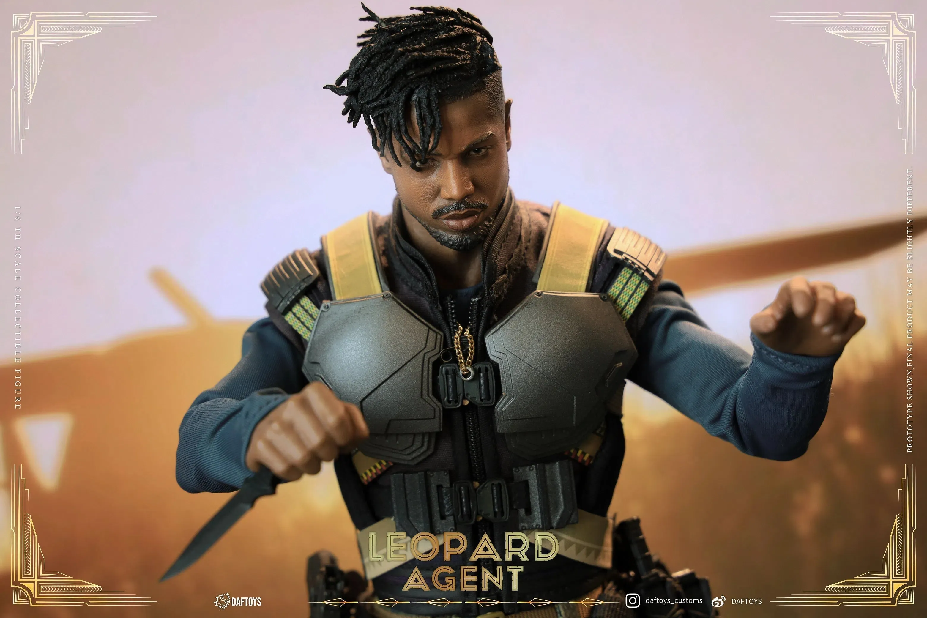 Leopard Agent: F018: Daftoys Figure