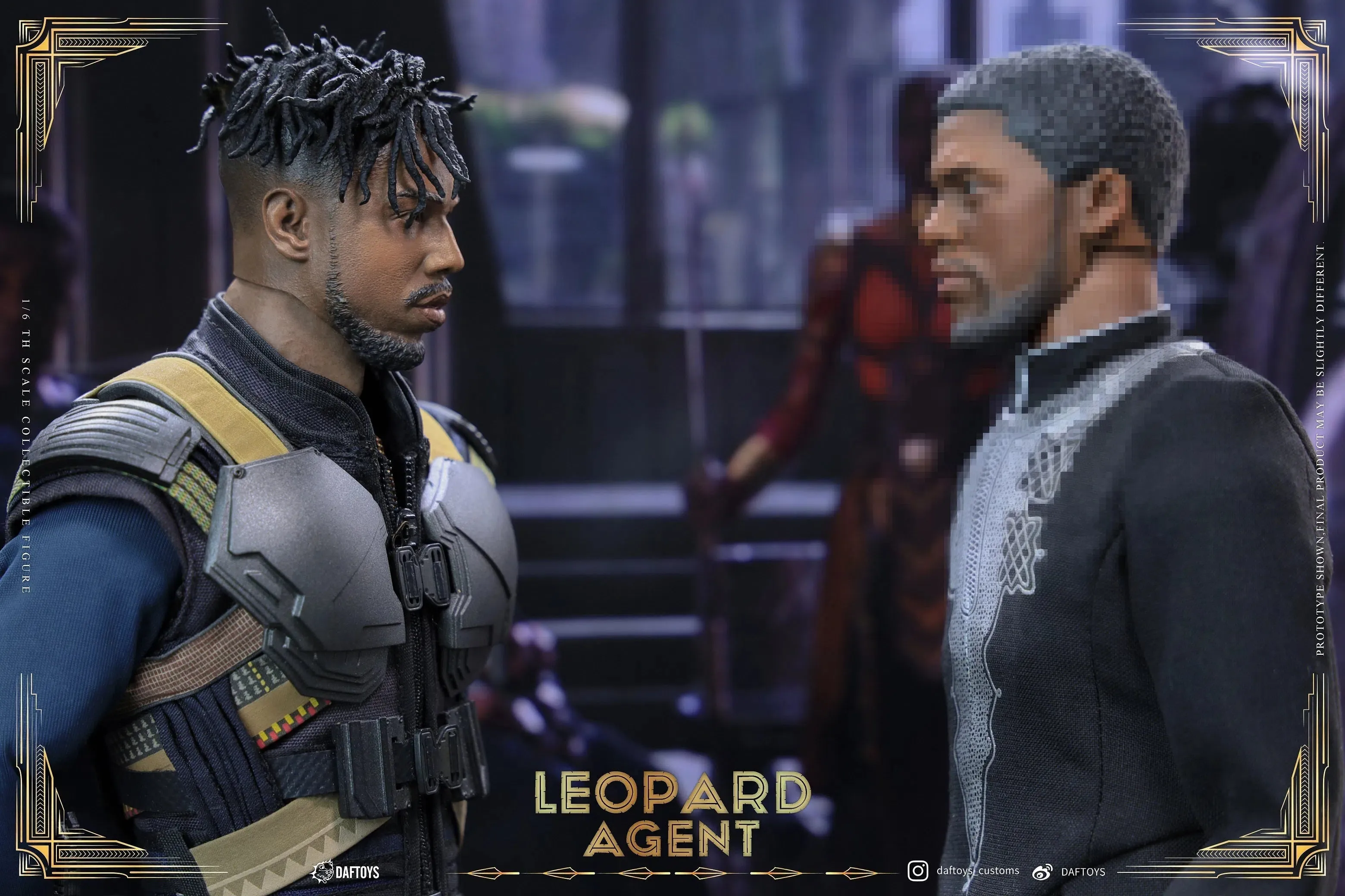 Leopard Agent: F018: Daftoys Figure