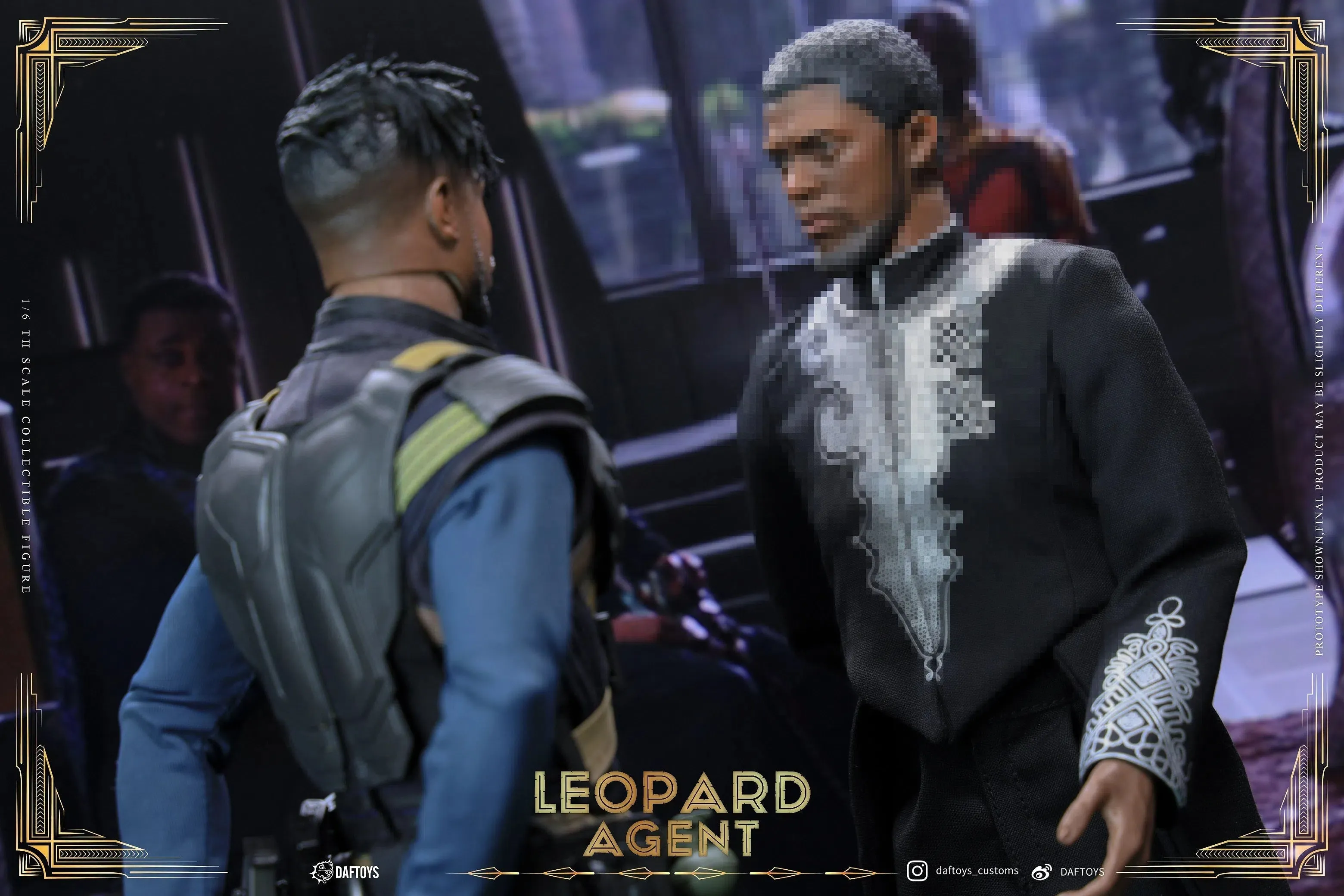 Leopard Agent: F018: Daftoys Figure