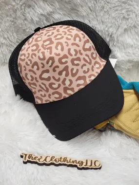 Leopard Pony Hat