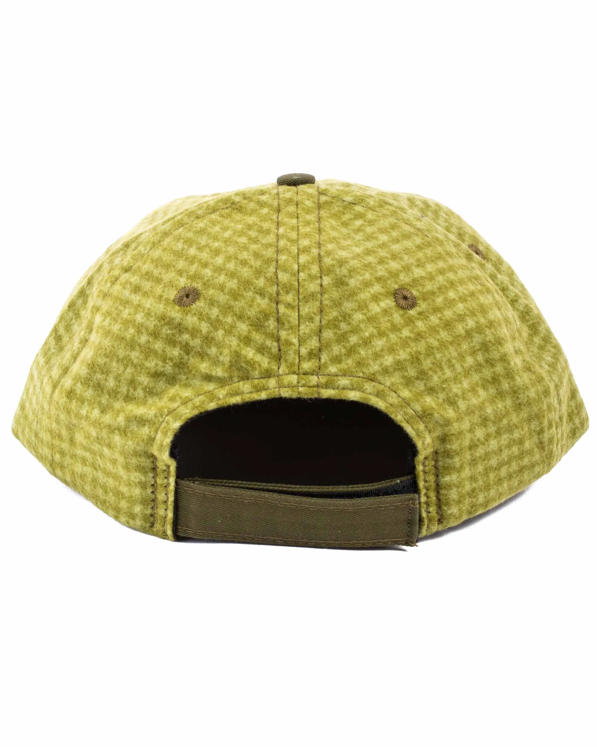 Lite Year Houndstooth 6 Panel Cap Green